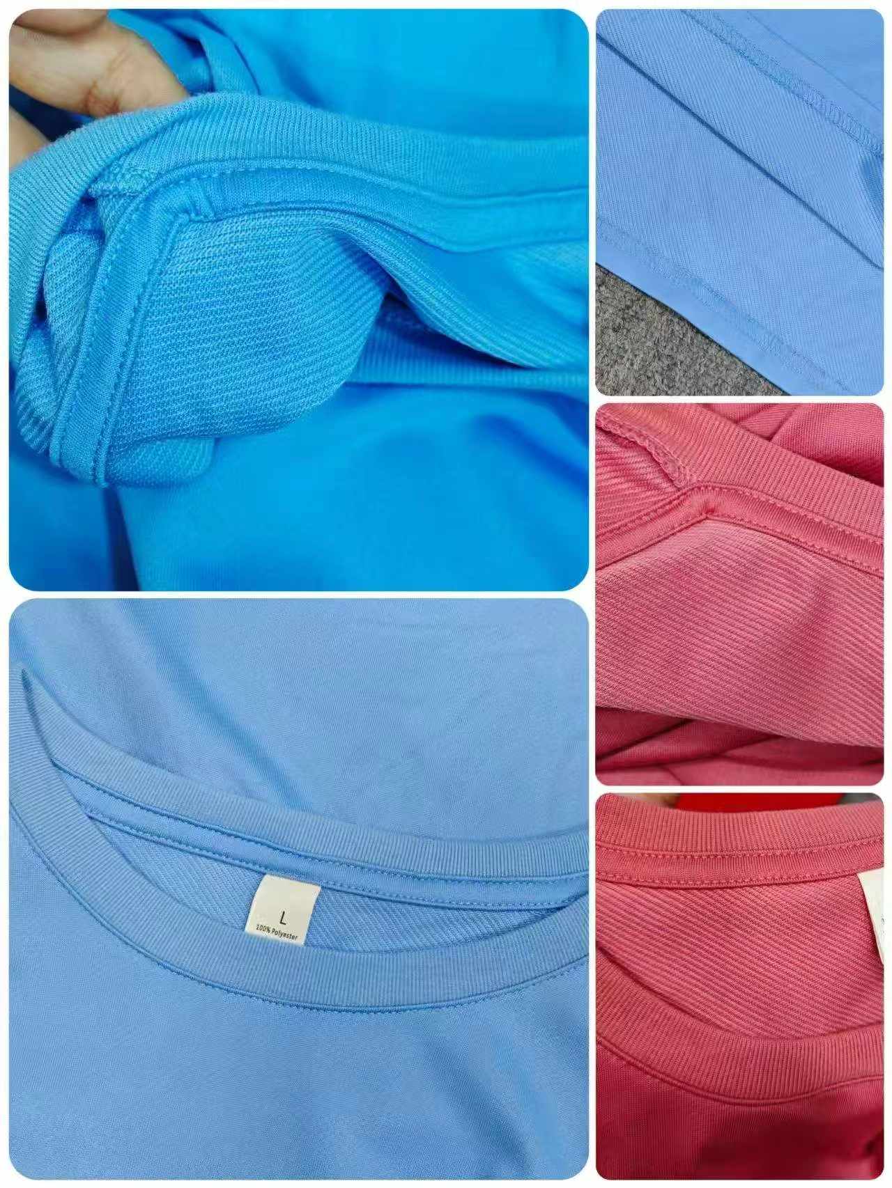 2500 Pieces Candy Color Twill Solid Oversized Unisex T-Shirts - Image 9
