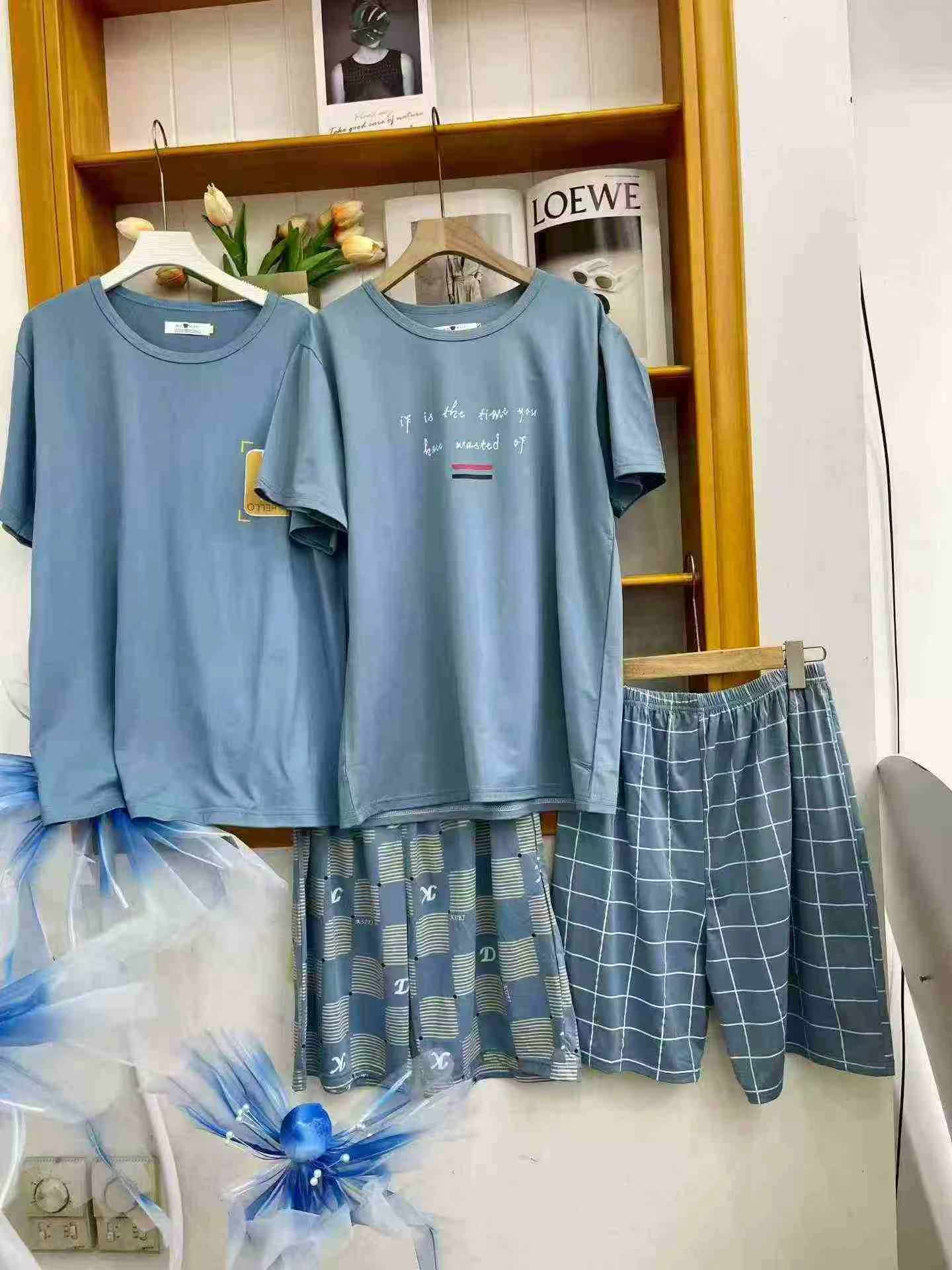 Unisex Summer Casual Short Sleeve Top And Shorts Two-piece Set, About 400 Sets - Image 5