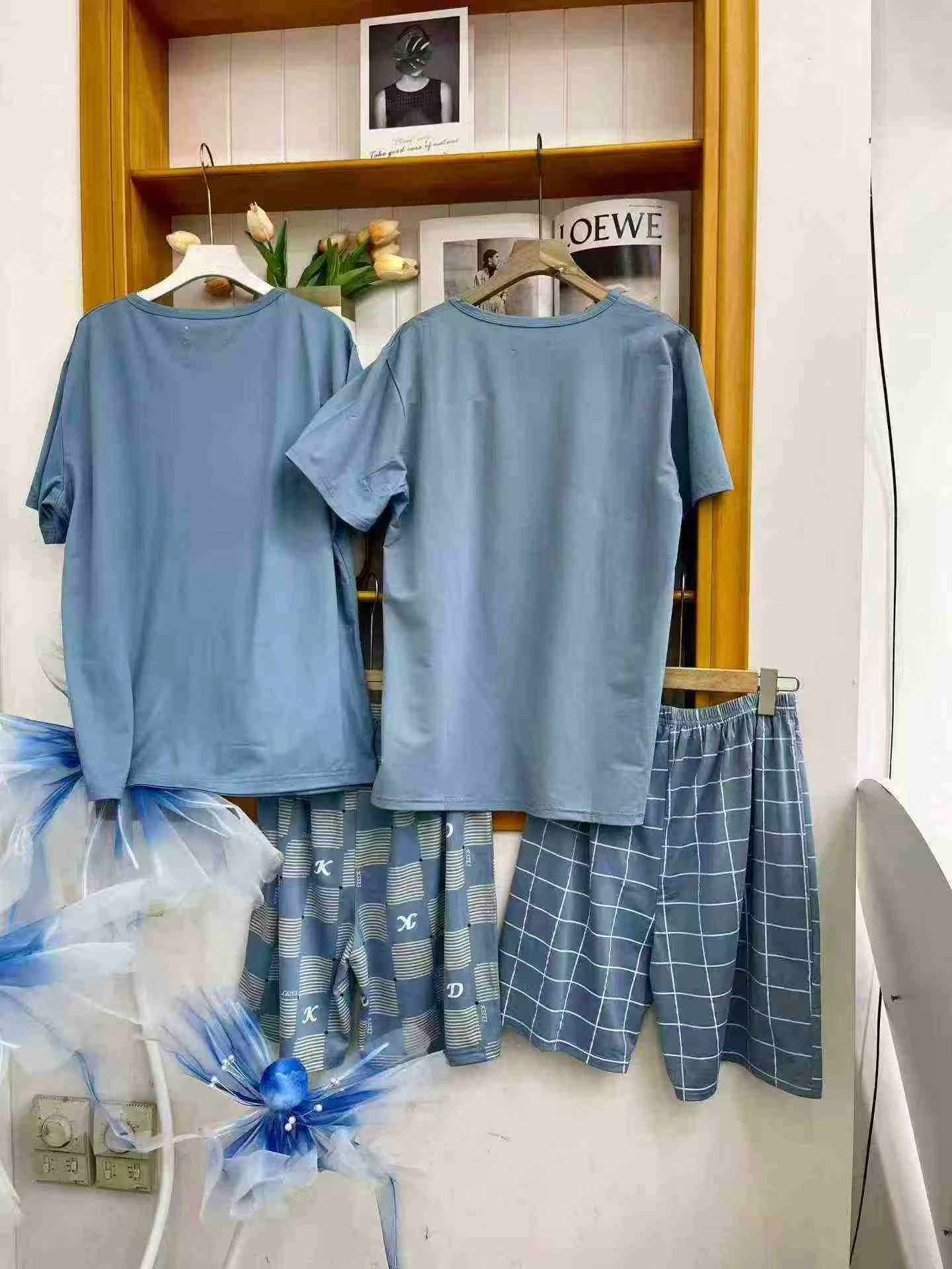 Unisex Summer Casual Short Sleeve Top And Shorts Two-piece Set, About 400 Sets - Image 7