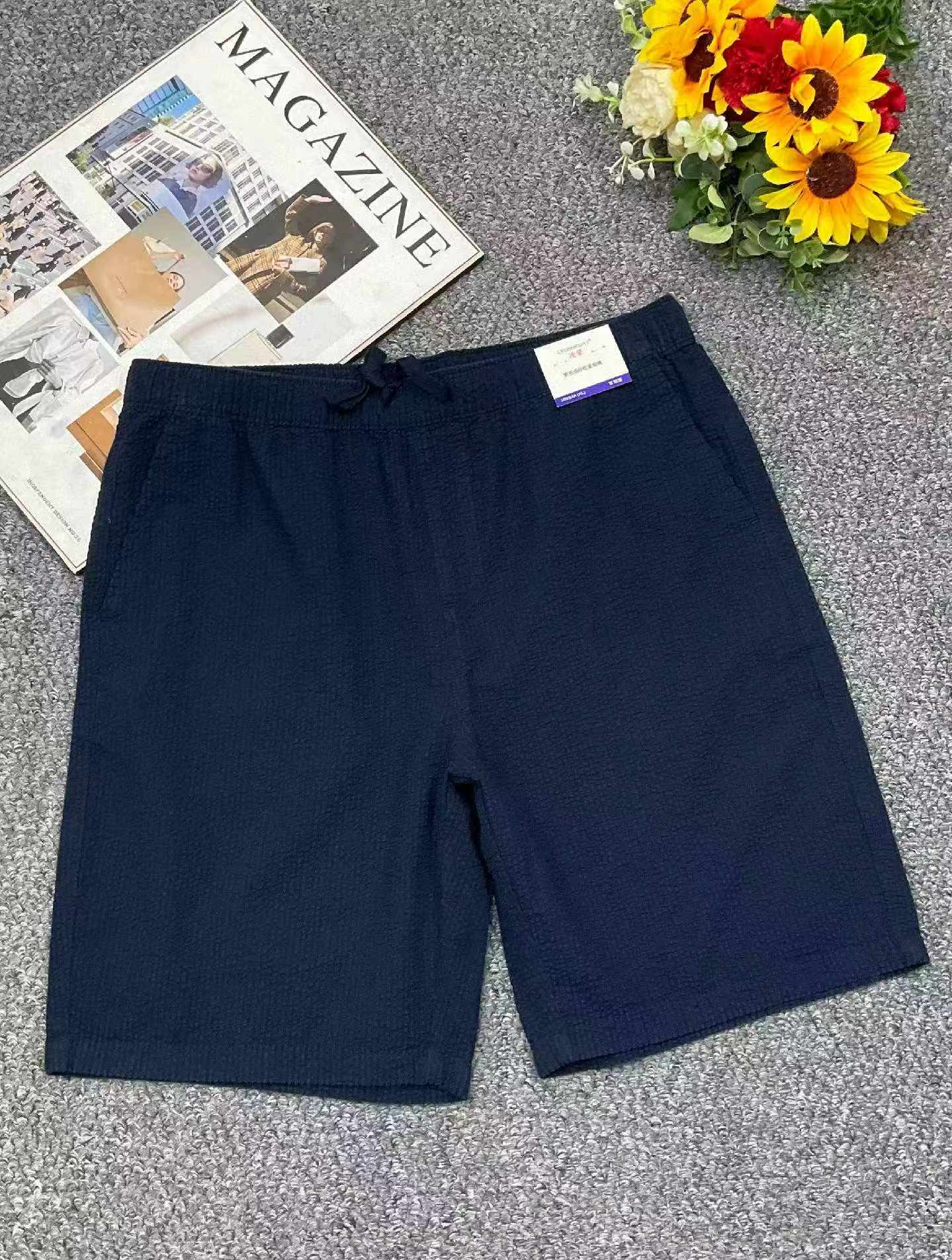 Summer New Men's Casual Loose Shorts, About 150 Pieces - Image 5