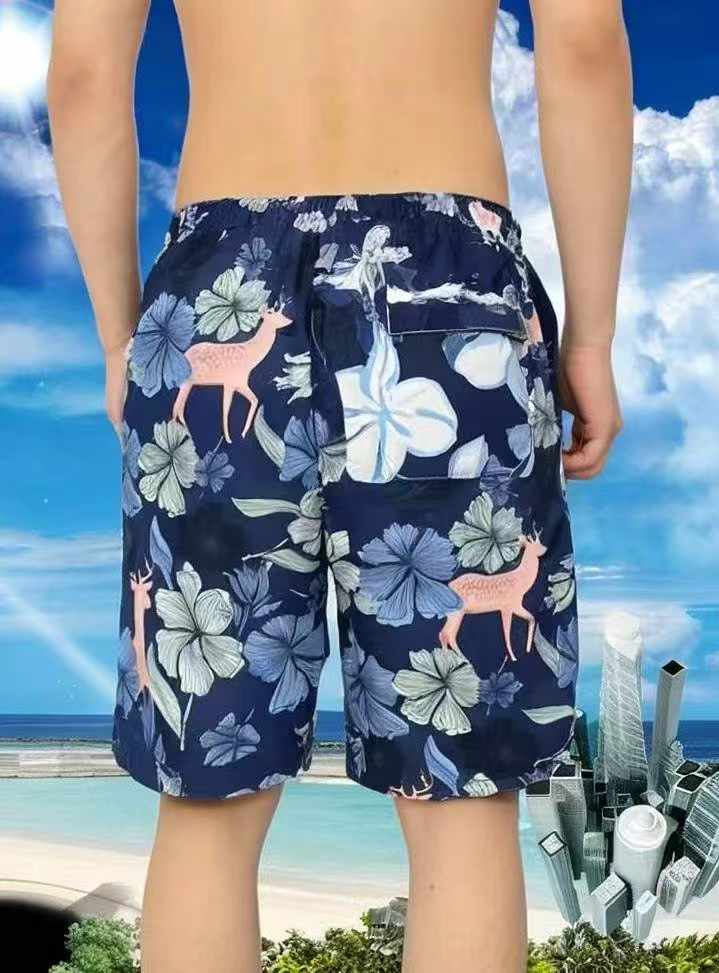Summer New Men's Casual Loose Shorts, About 150 Pieces - Image 6