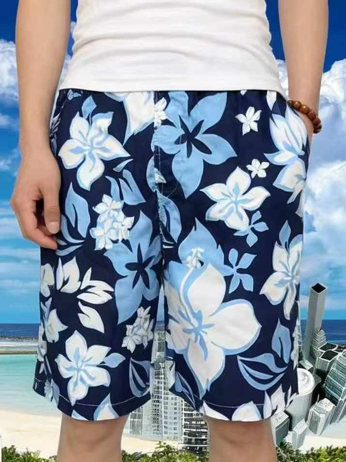Summer New Men's Casual Loose Shorts, About 150 Pieces - Image 7