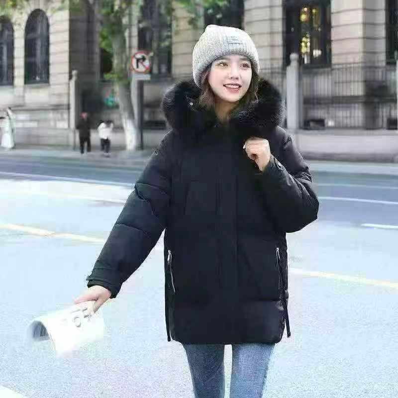 2700 Pieces Women's Korean-style Thickened Mid-length Loose Cotton Padded Coats - Image 8