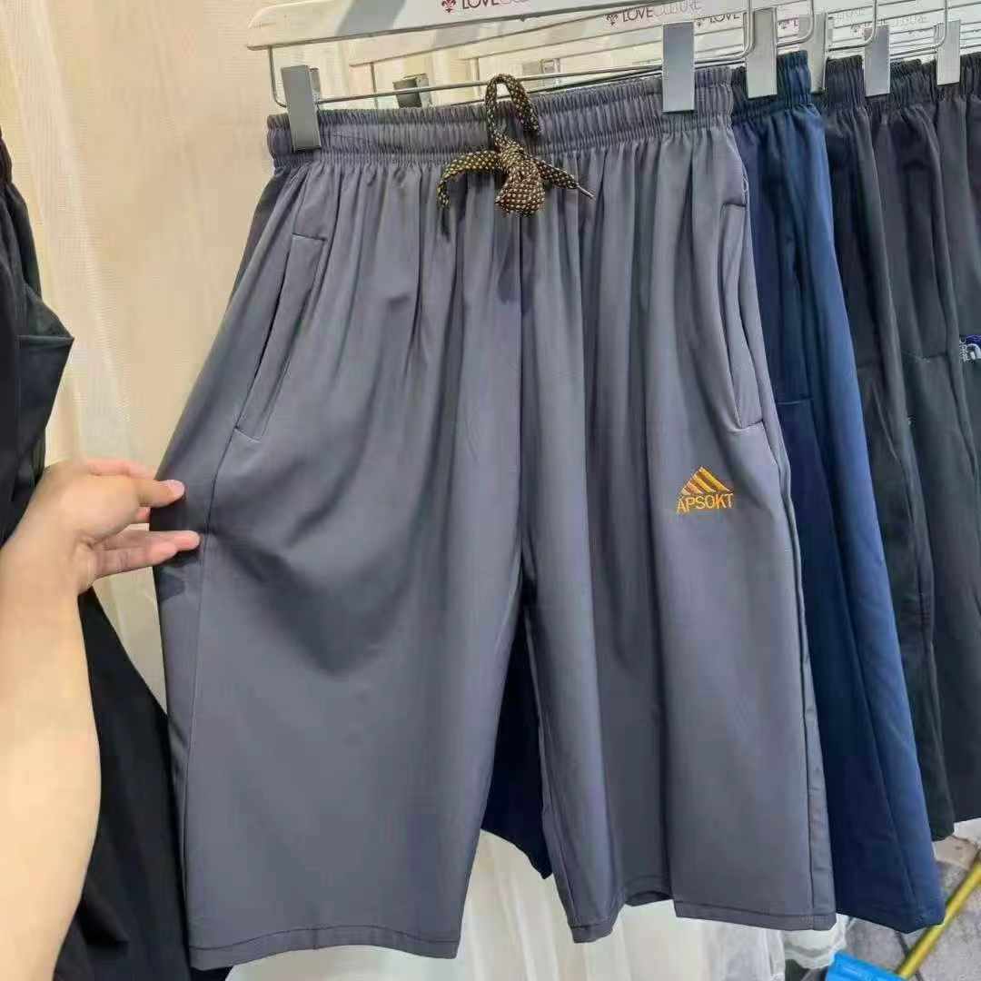 Men's Summer Ice Silk Loose Casual Shorts 5000 Pieces - Image 5
