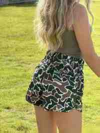 Women's High-waisted Lined Sports Shorts, 32 Pieces - Image 3