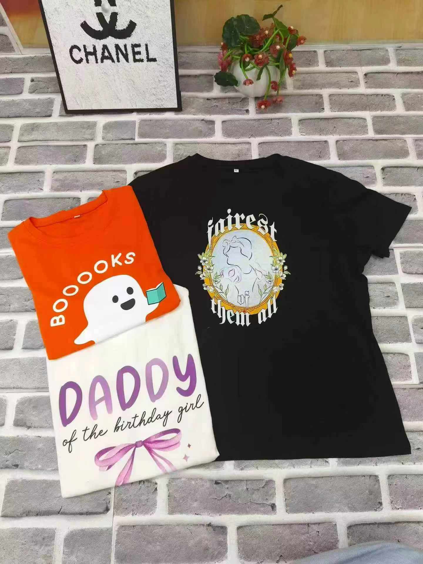Large Size Foreign Trade Women's Short Sleeve T-shirts About 500 Pieces - Image 4