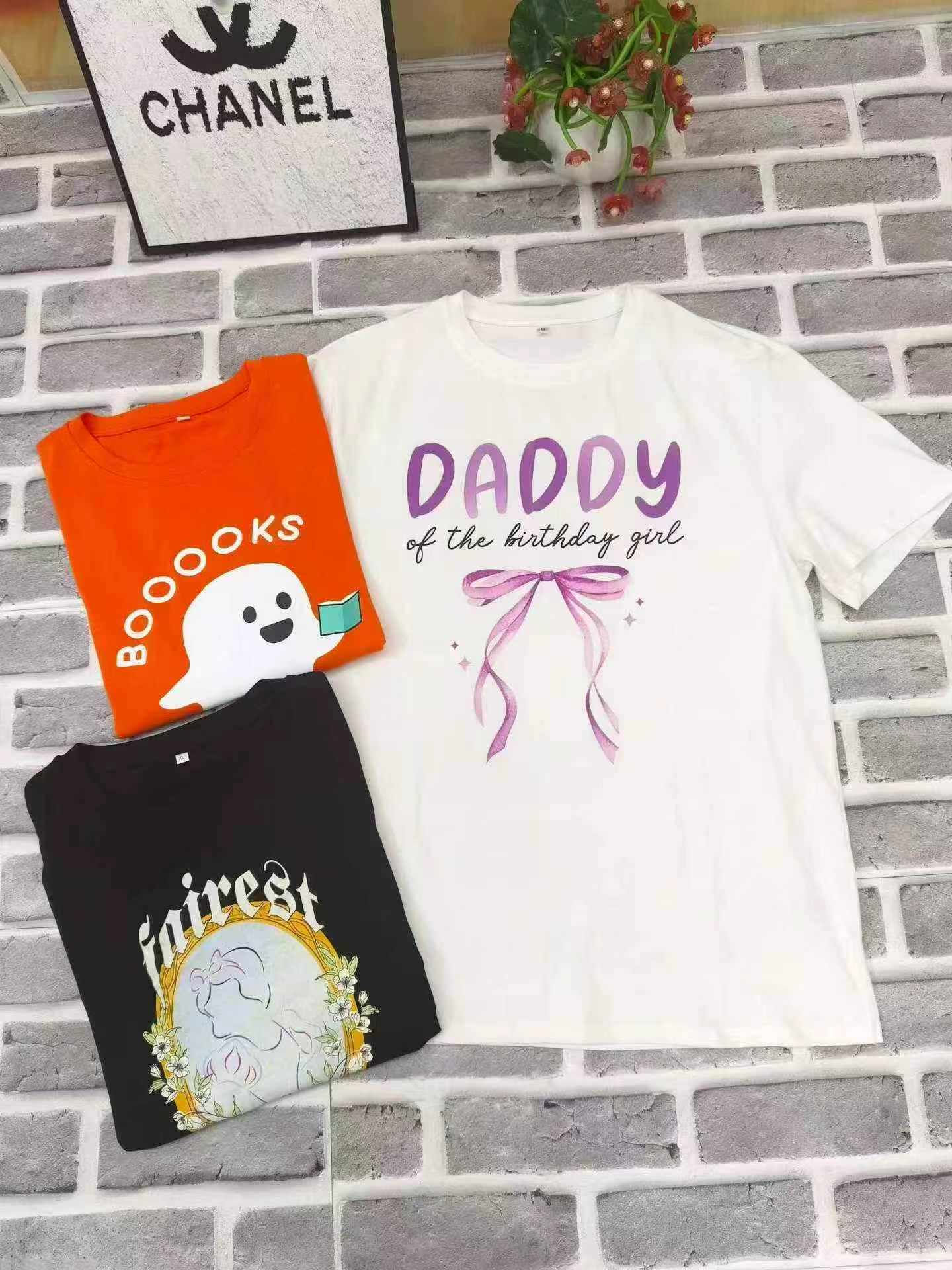 Large Size Foreign Trade Women's Short Sleeve T-shirts About 500 Pieces - Image 6