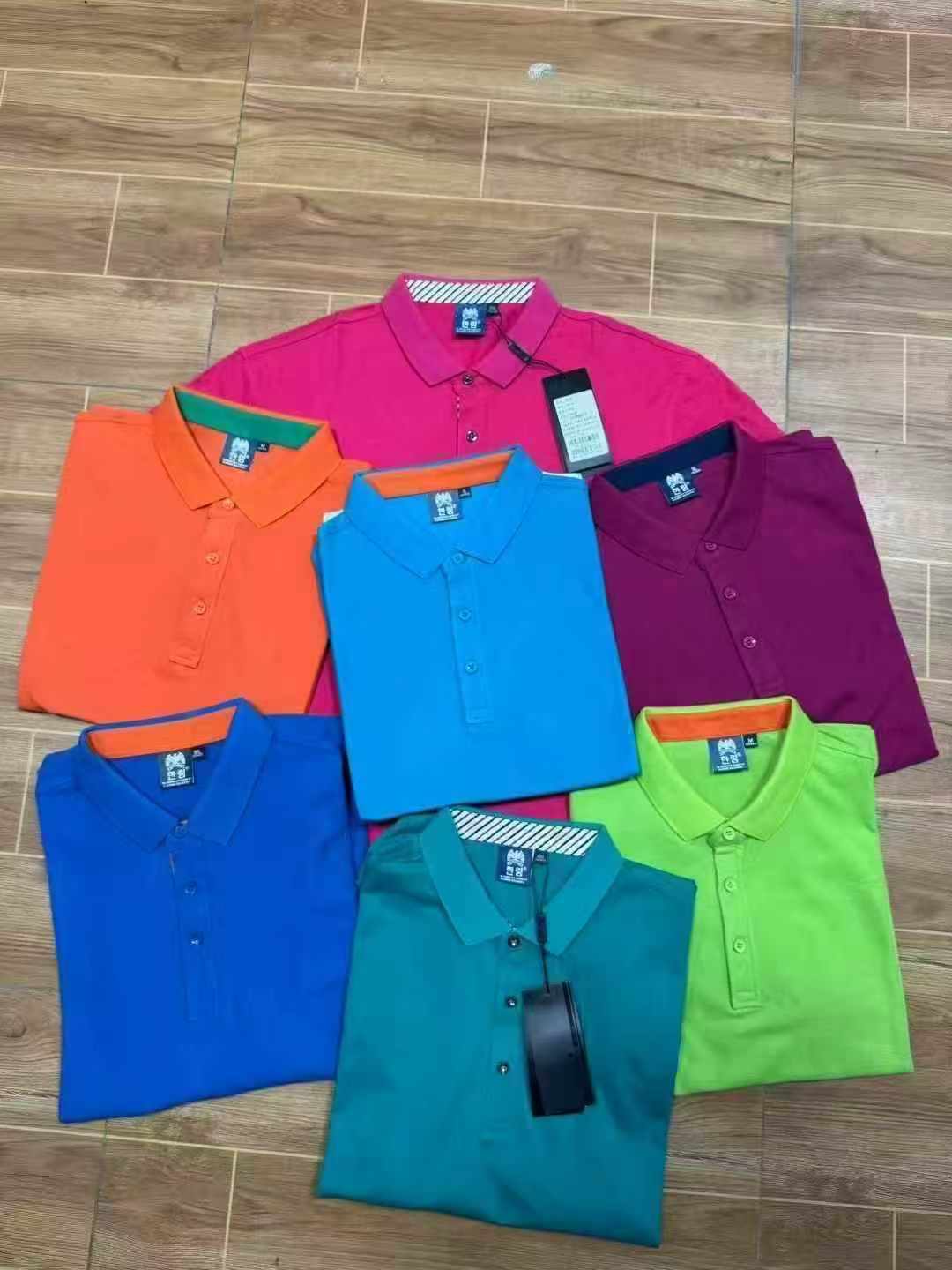 Más de 15000 camisetas de manga corta con cuello, 2 estilos, tallas S-4XL - Image 2