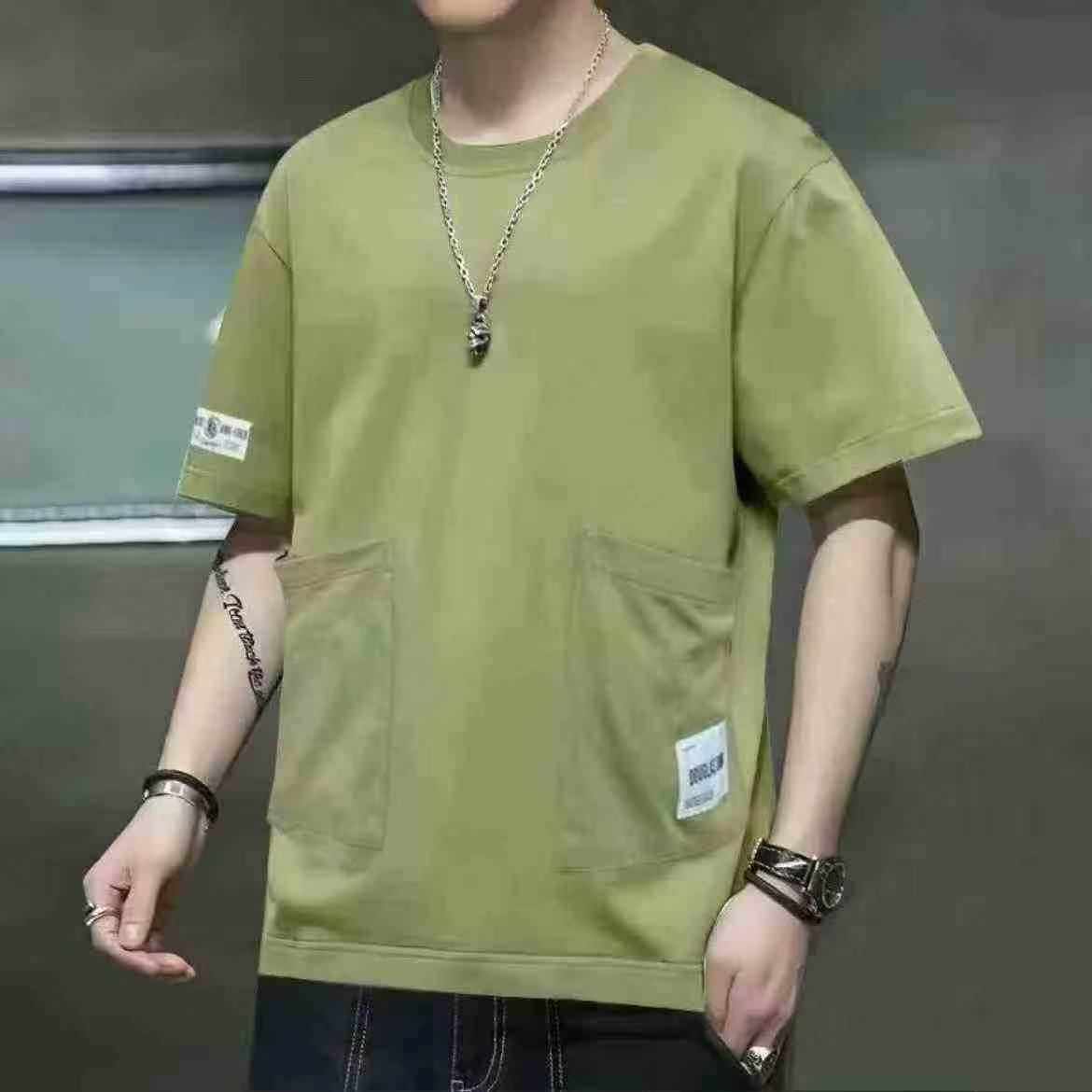 1239 Pcs Men's Summer Loose Short Sleeve T-shirts - Image 2