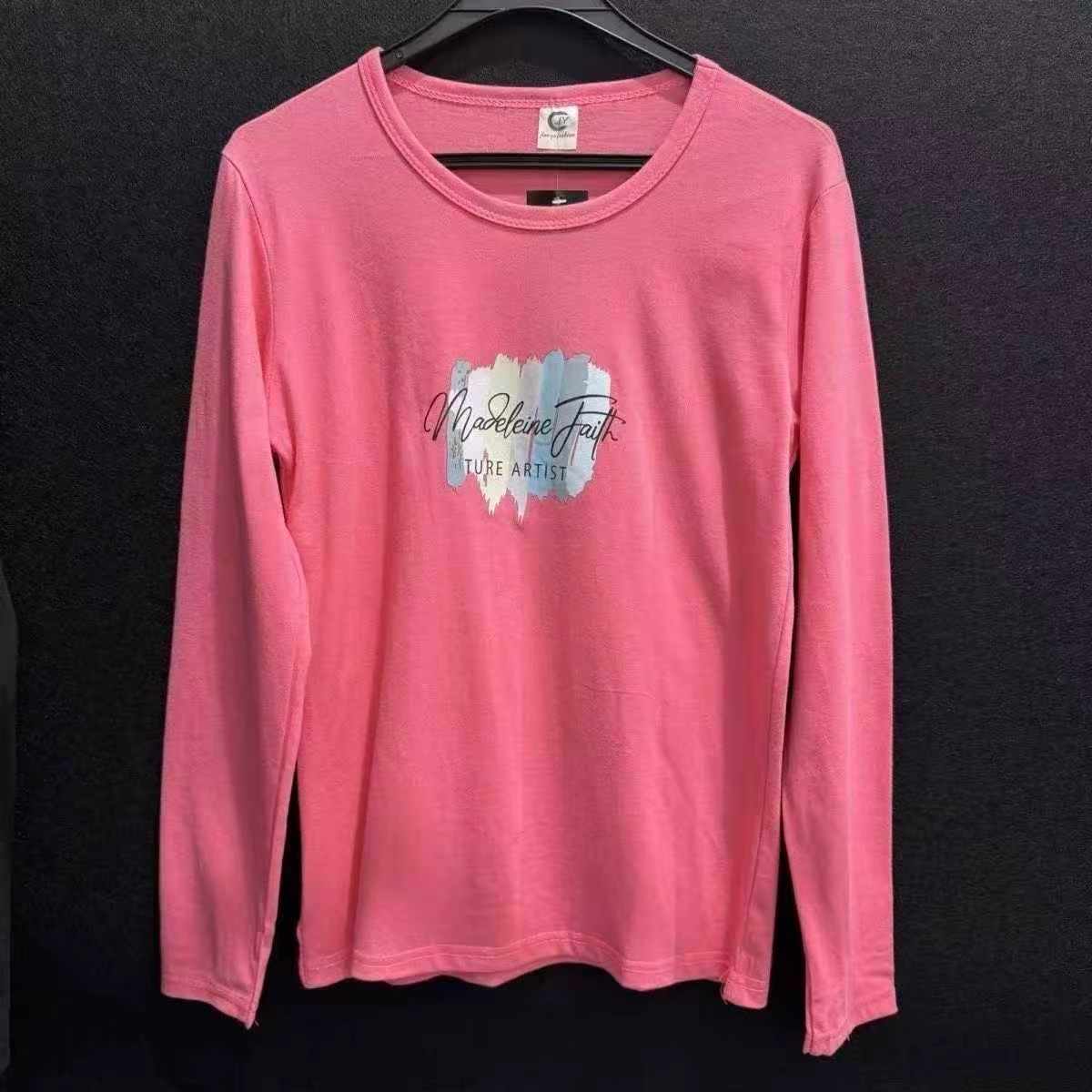 Long Sleeve Printed Versatile T-shirts For Older Kids, About 160 Pieces - Image 6