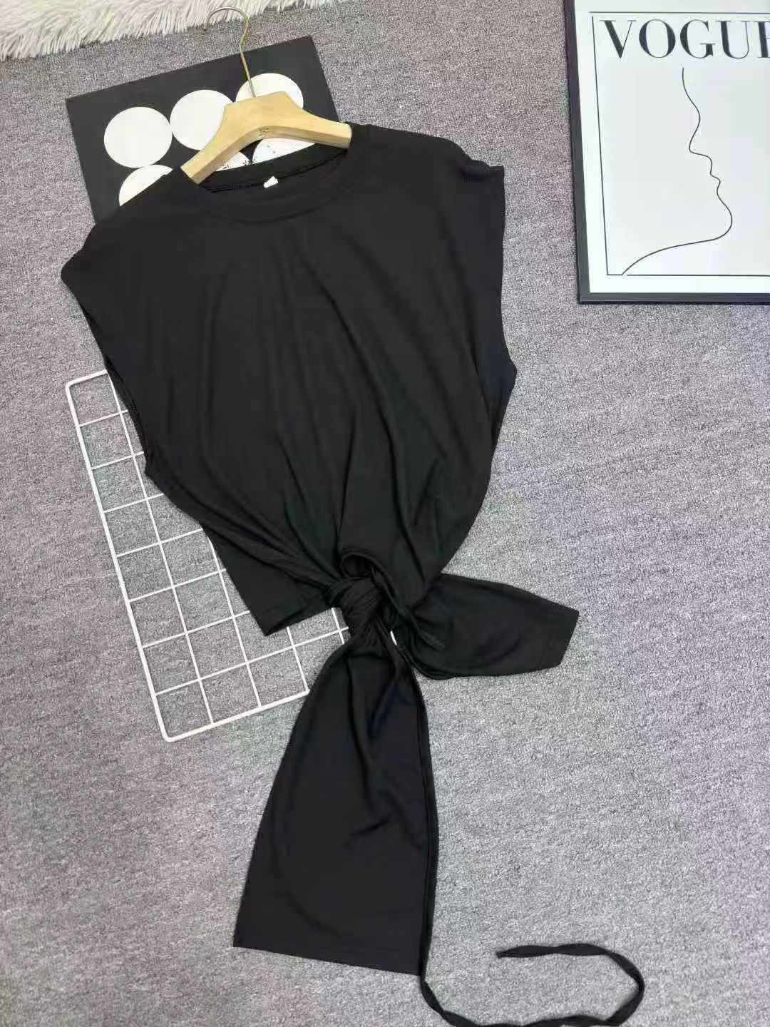女裝黑色短袖T恤 約500件 - Image 5