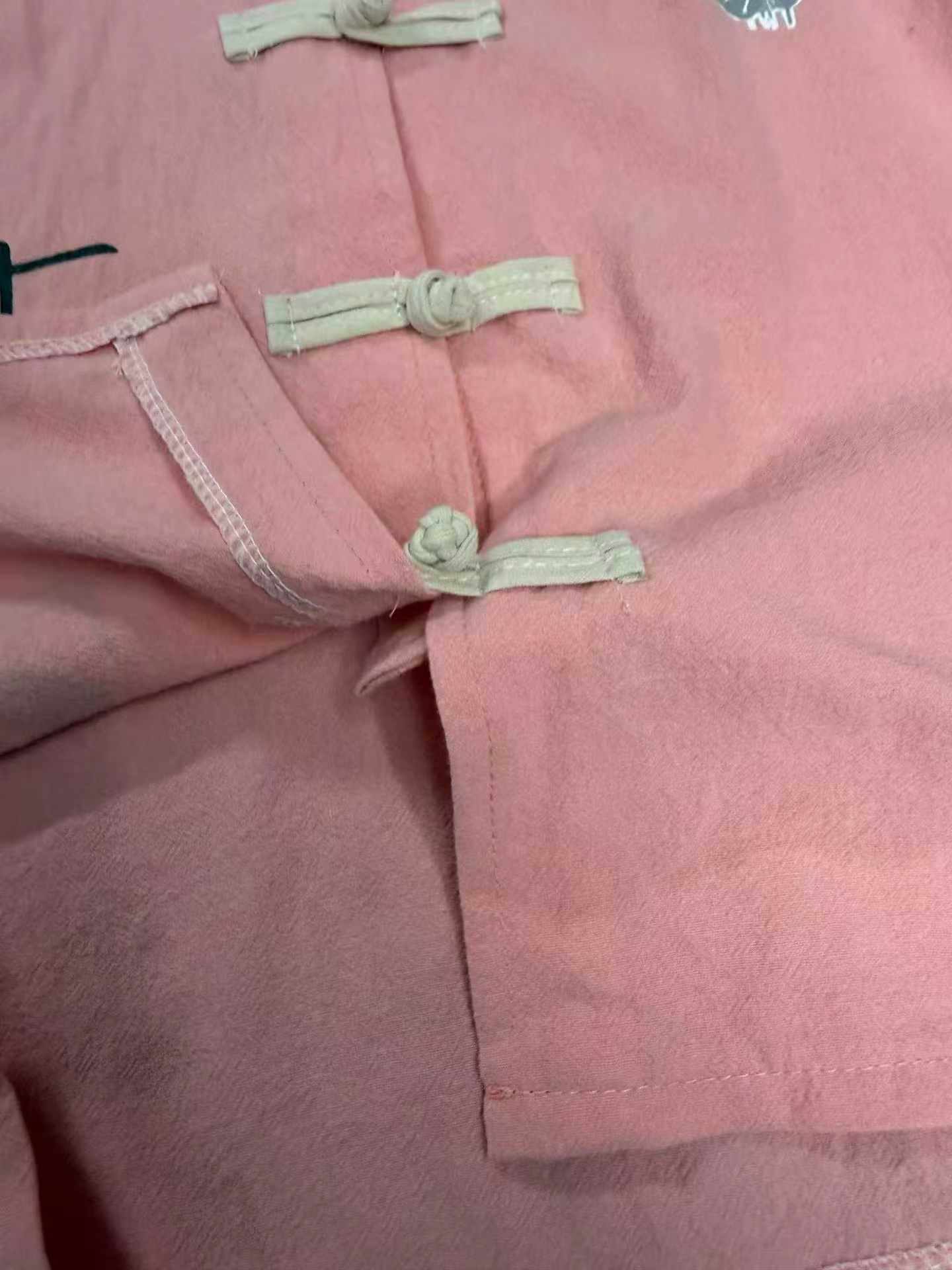 New Summer Boys Girls Cotton Linen Chinese Retro Hanfu Tang Suit Set, About 1280 Sets - Image 8
