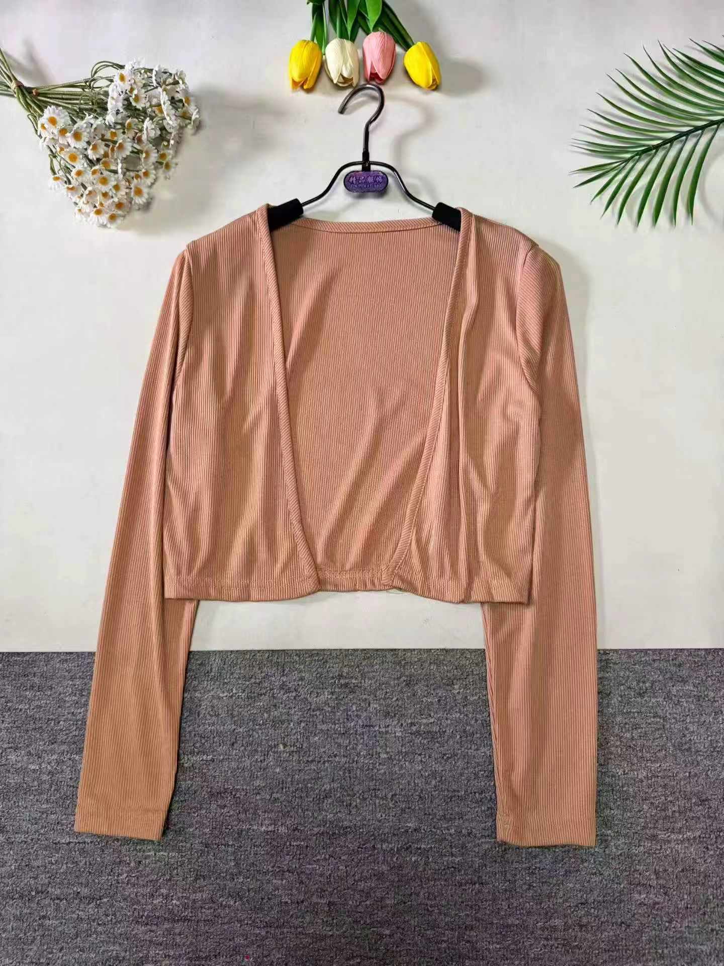 453pcs Sexy Pure Style Thin Sun Protection Long Sleeve Cardigan Coat - Image 6