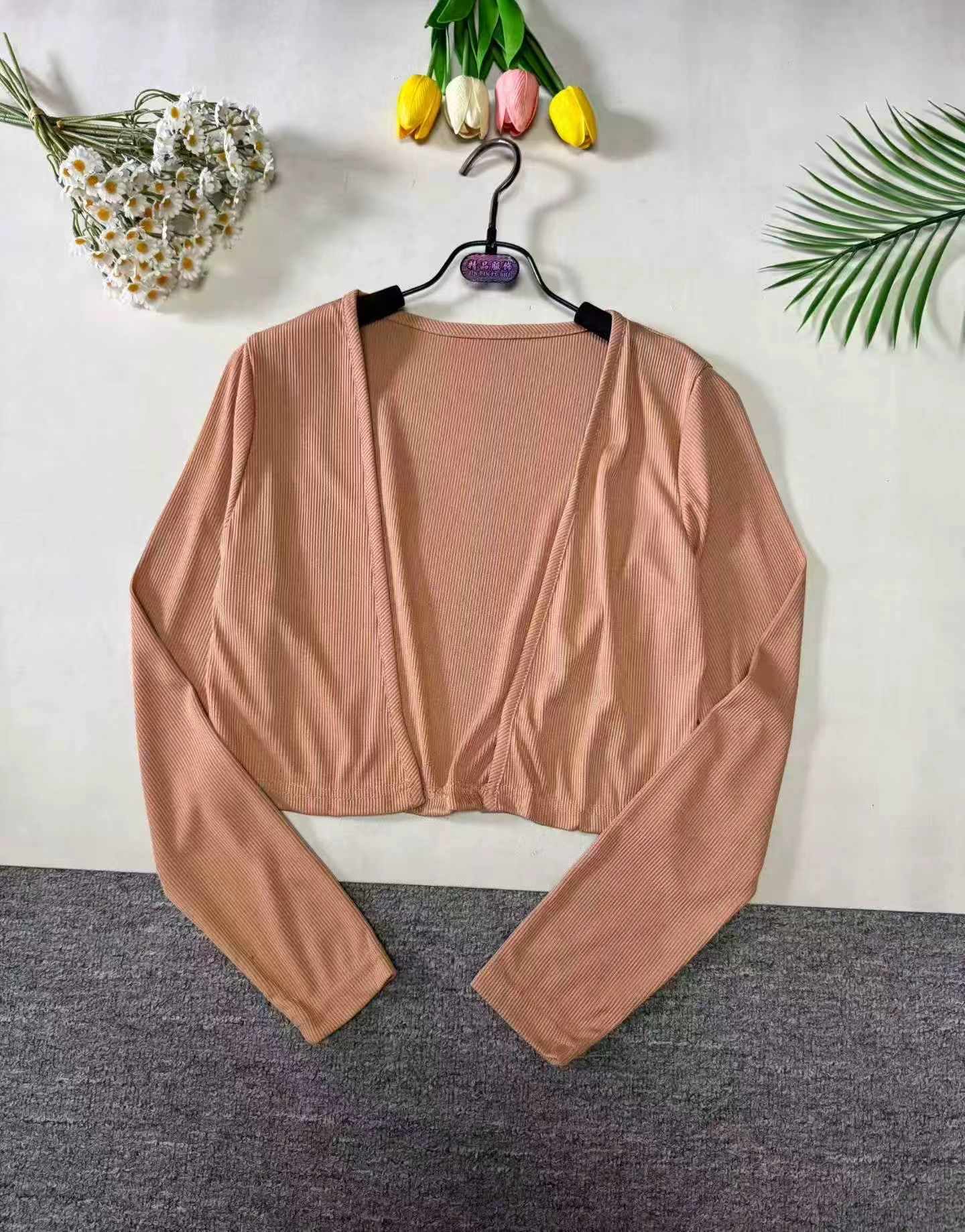 453pcs Sexy Pure Style Thin Sun Protection Long Sleeve Cardigan Coat - Image 9