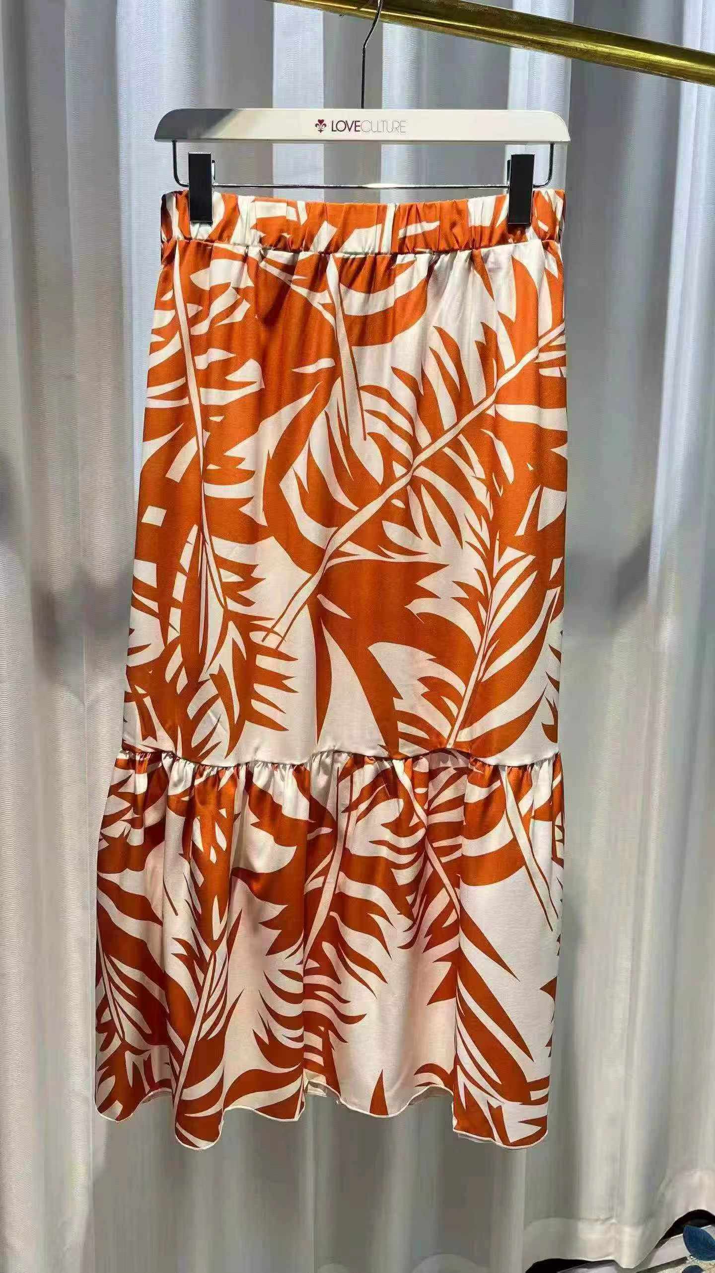 48 Pcs Woven Vacation Style Long Skirts - Image 4