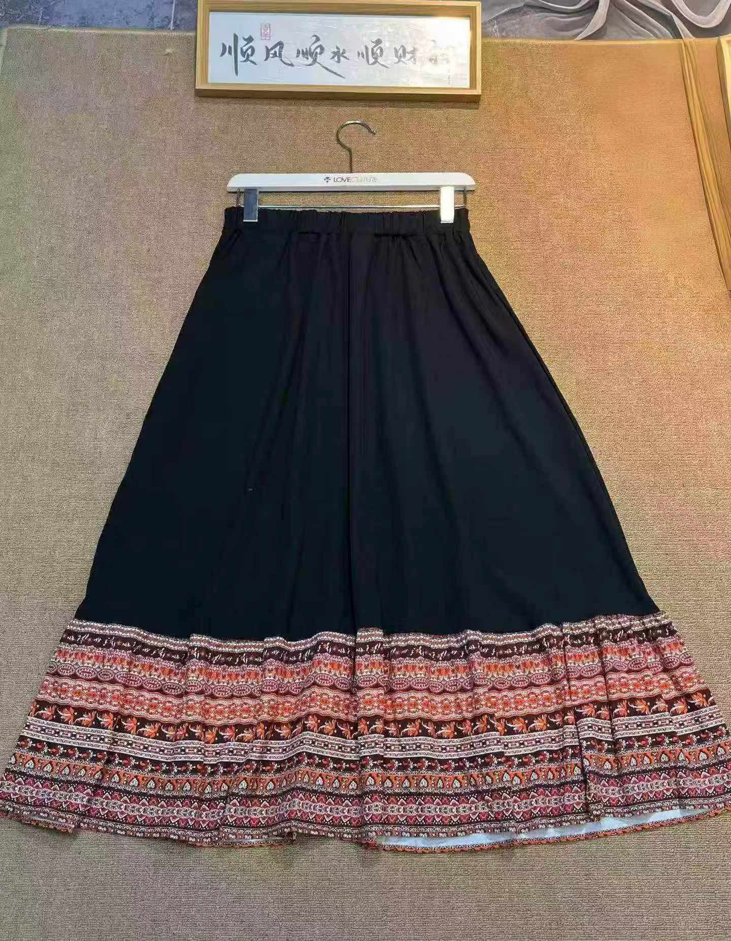 48 Pcs Woven Vacation Style Long Skirts - Image 7