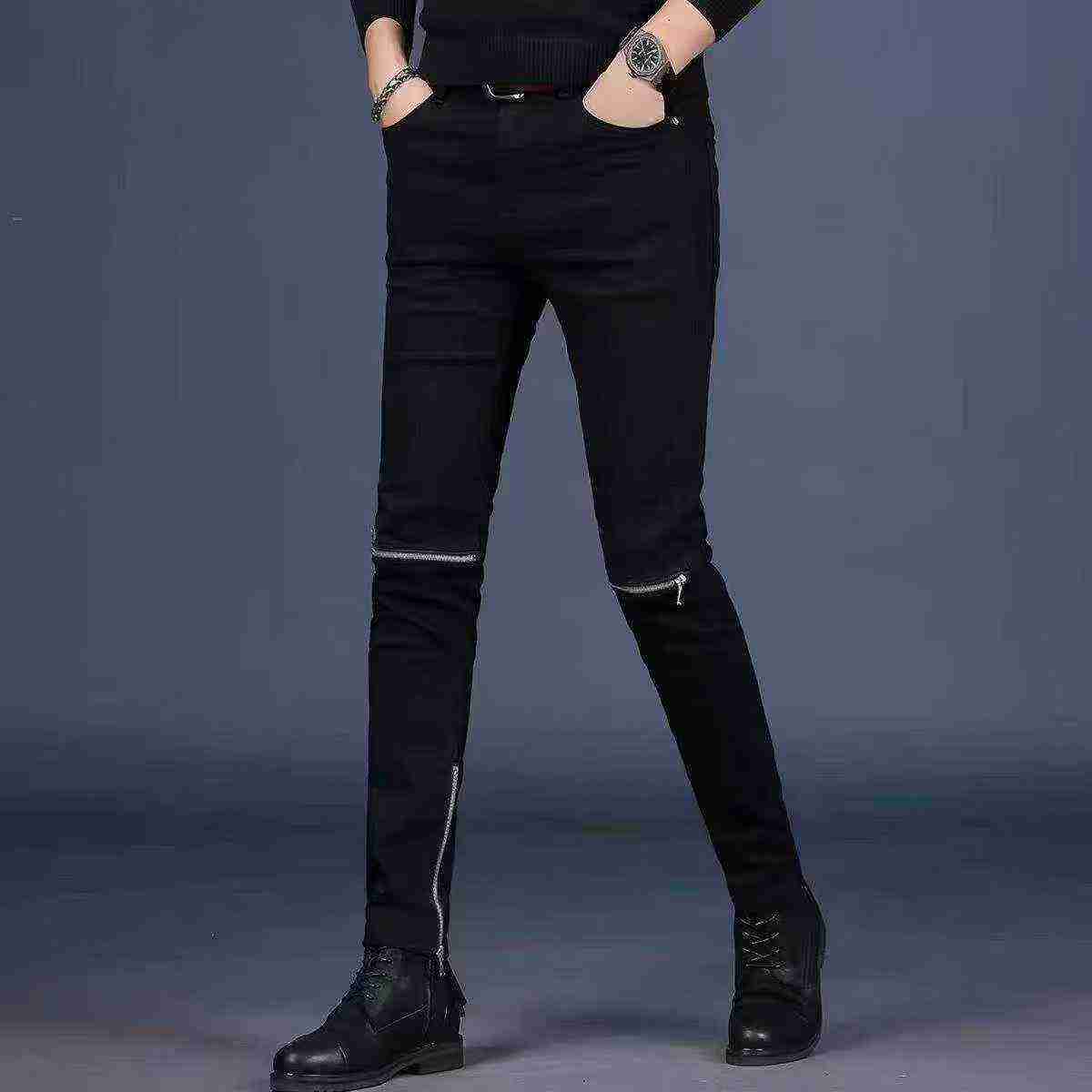 Trendy Brand Men's Skinny Stretch Jeans, About 1050 Pieces - Image 3