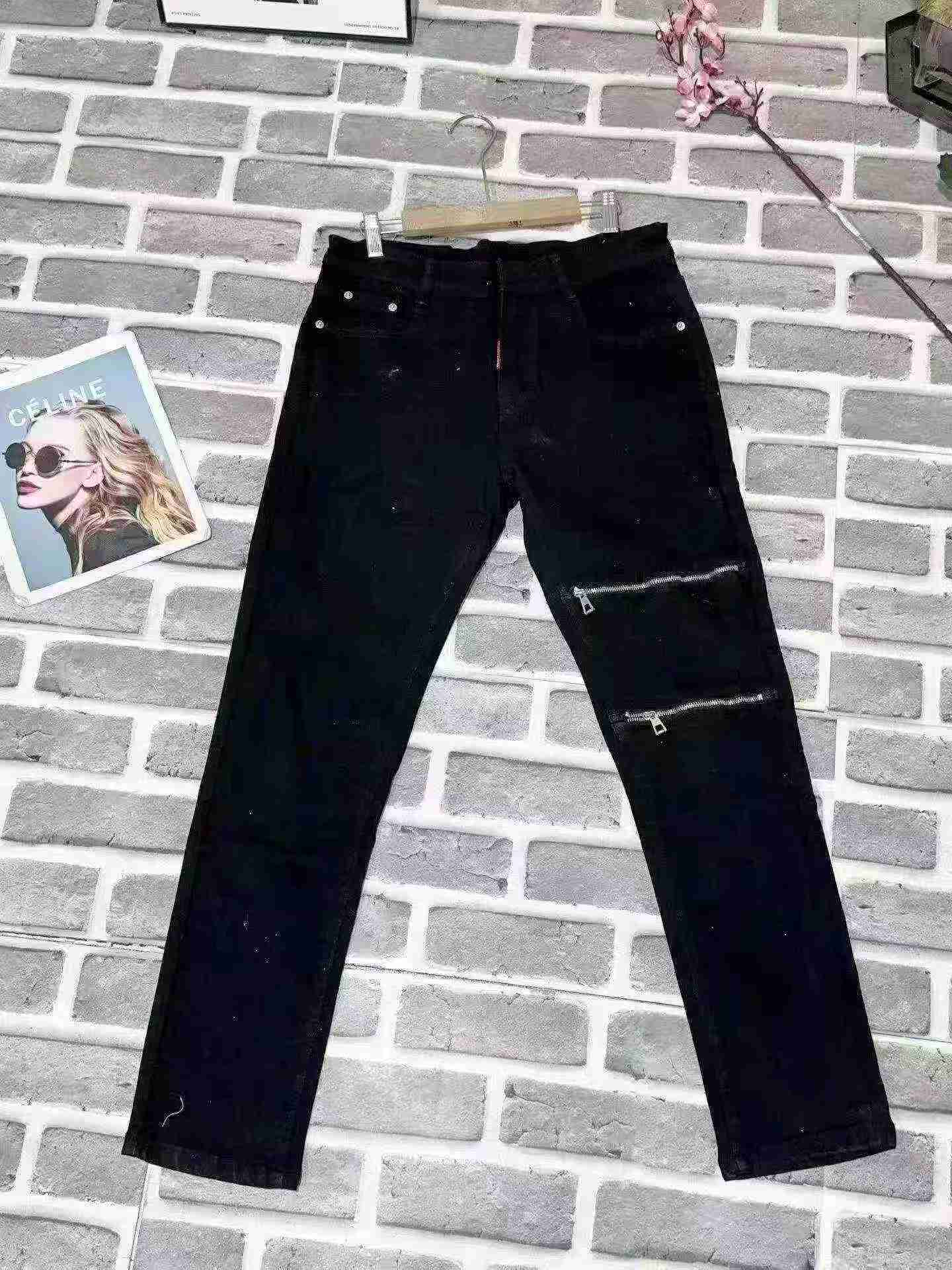 Trendy Brand Men's Skinny Stretch Jeans, About 1050 Pieces - Image 4