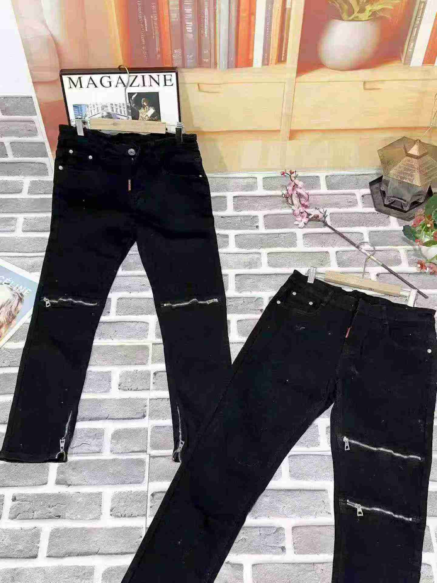 Trendy Brand Men's Skinny Stretch Jeans, About 1050 Pieces - Image 5