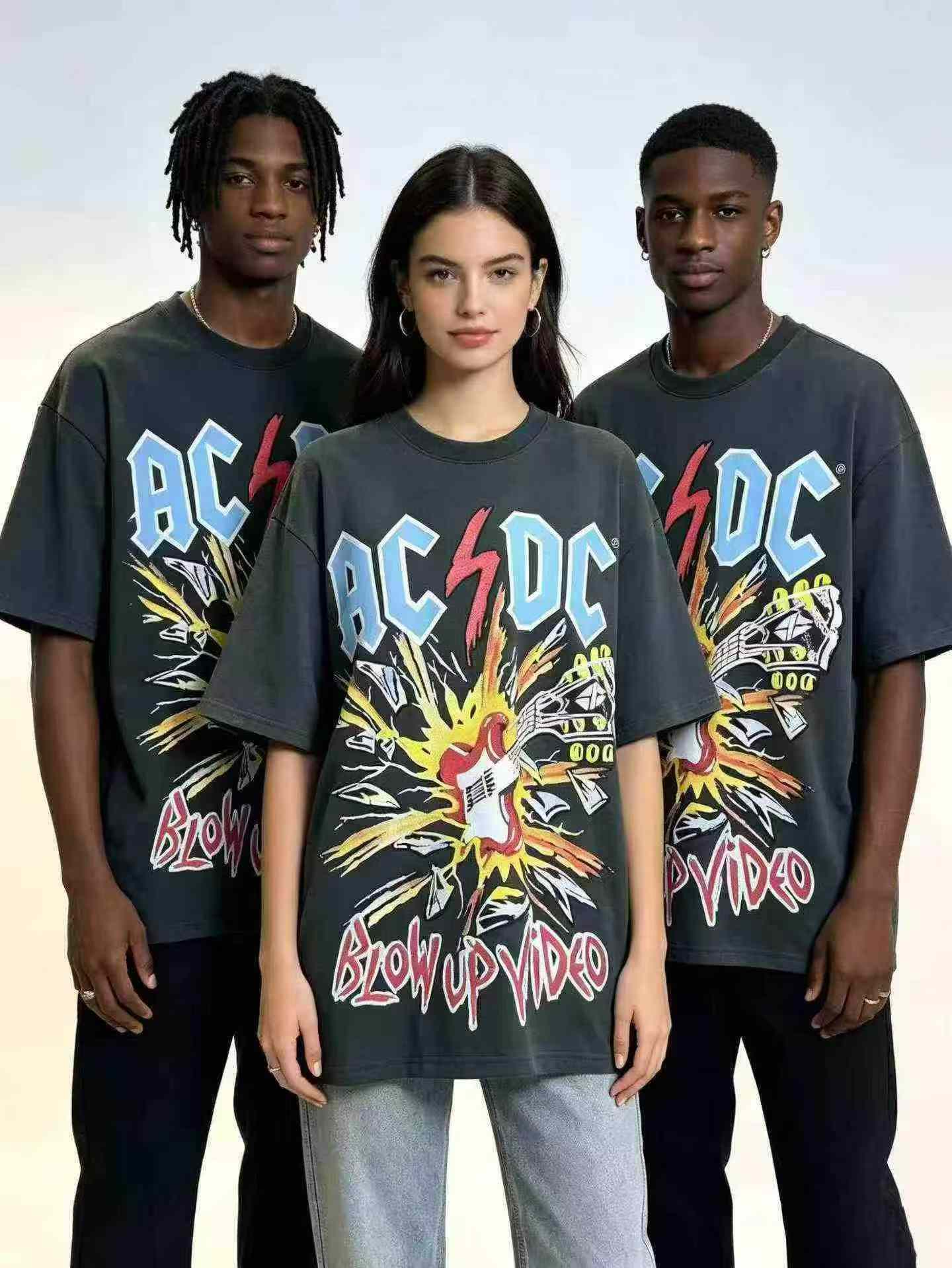 Cerca de 1800 Peças de T-shirts Unissex Oversized de Peso Pesado de 300g - Image 8