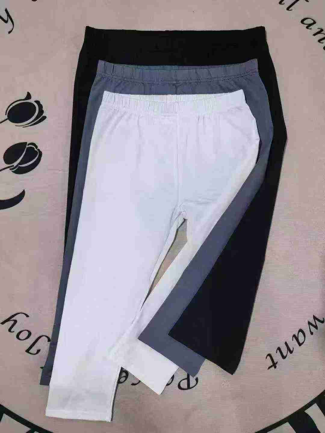430 Pcs Foreign Trade Women's High Stretch Sports Cropped Pants - Image 4
