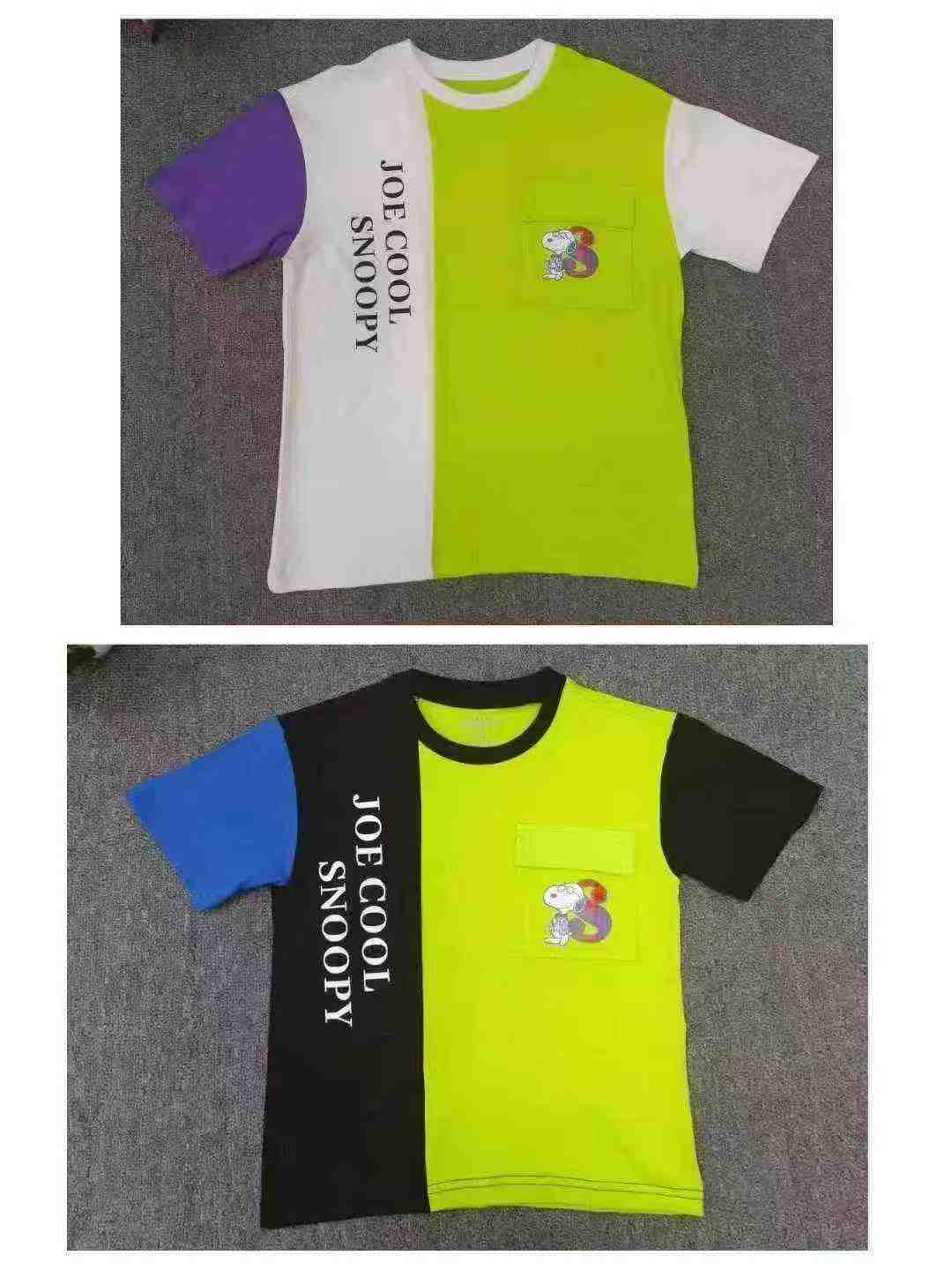 About 5000 Pieces Branded Colorblock Kids Summer T-Shirts - Image 6