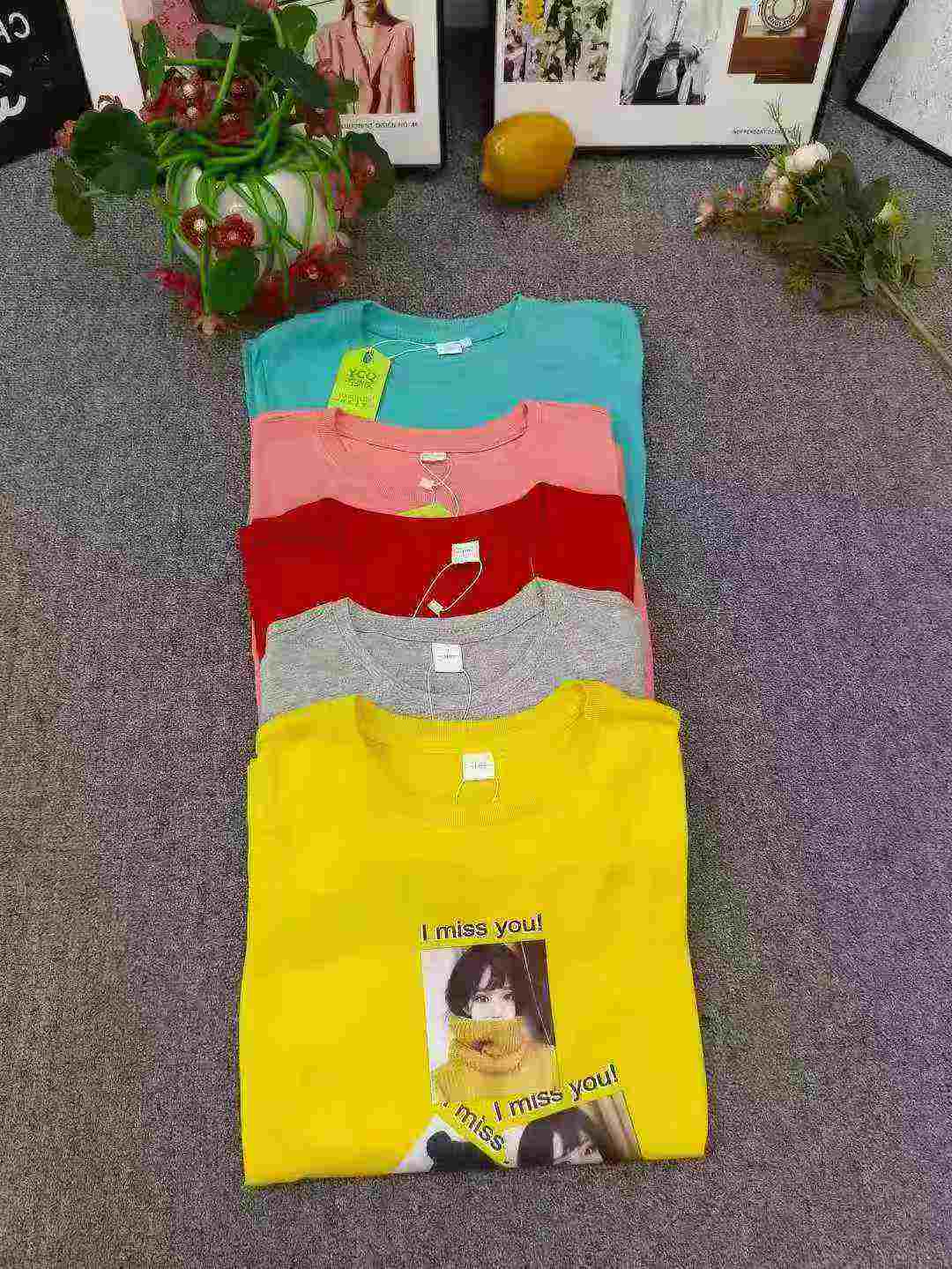 Approx 1500 Pcs Girls Cotton Printed Long Sleeve Spring Autumn Tops - Image 8