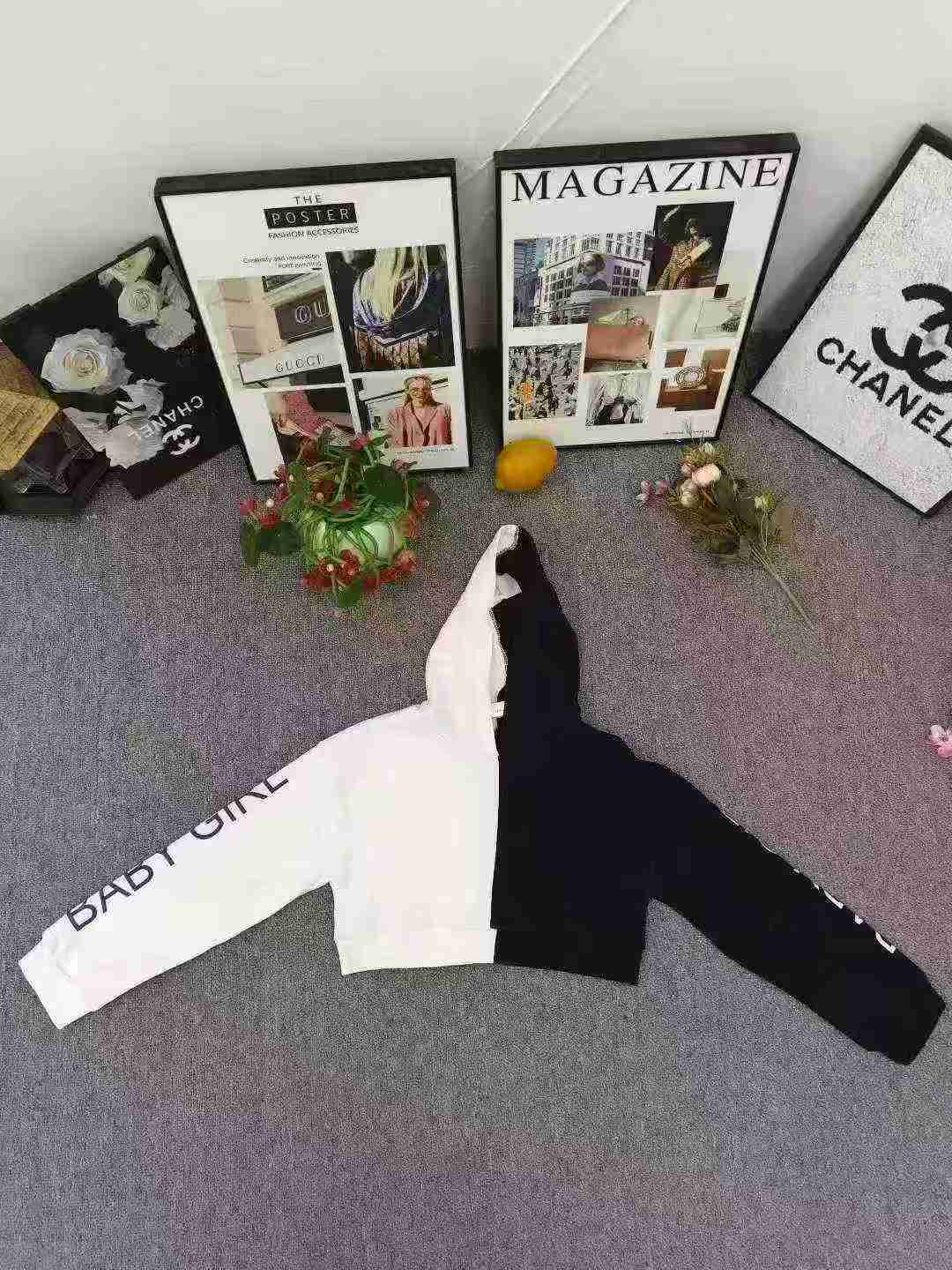 Approx 300pcs Girls Cropped Sweatshirts Size 110-160 Bulk Clearance - Image 6