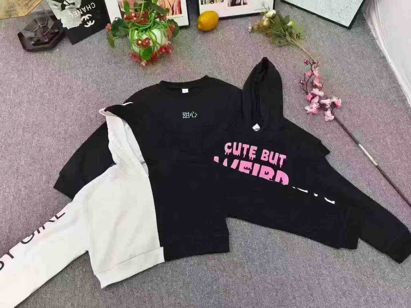 Approx 300pcs Girls Cropped Sweatshirts Size 110-160 Bulk Clearance - Image 7