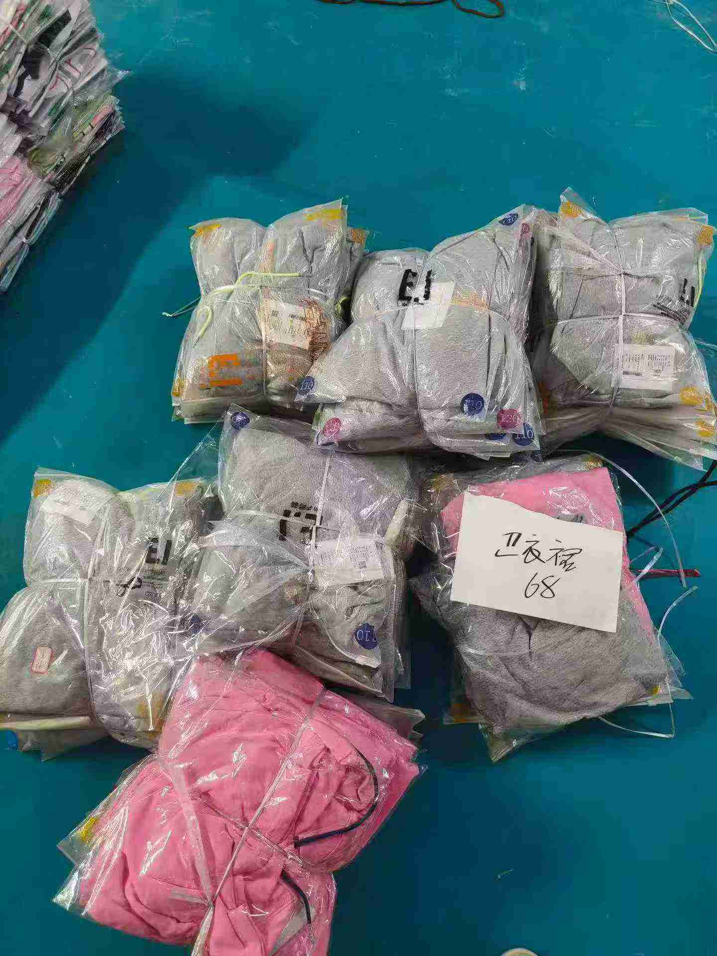 68 Pcs Girls Long Sweatshirt Dress - Image 4