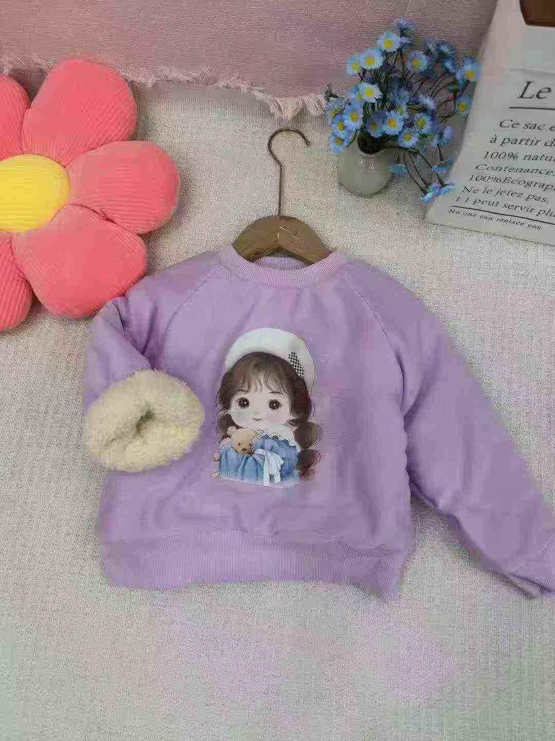 700 Pieces Left Kids Thickened Fleece Sweatshirts Full Clearance - Image 2