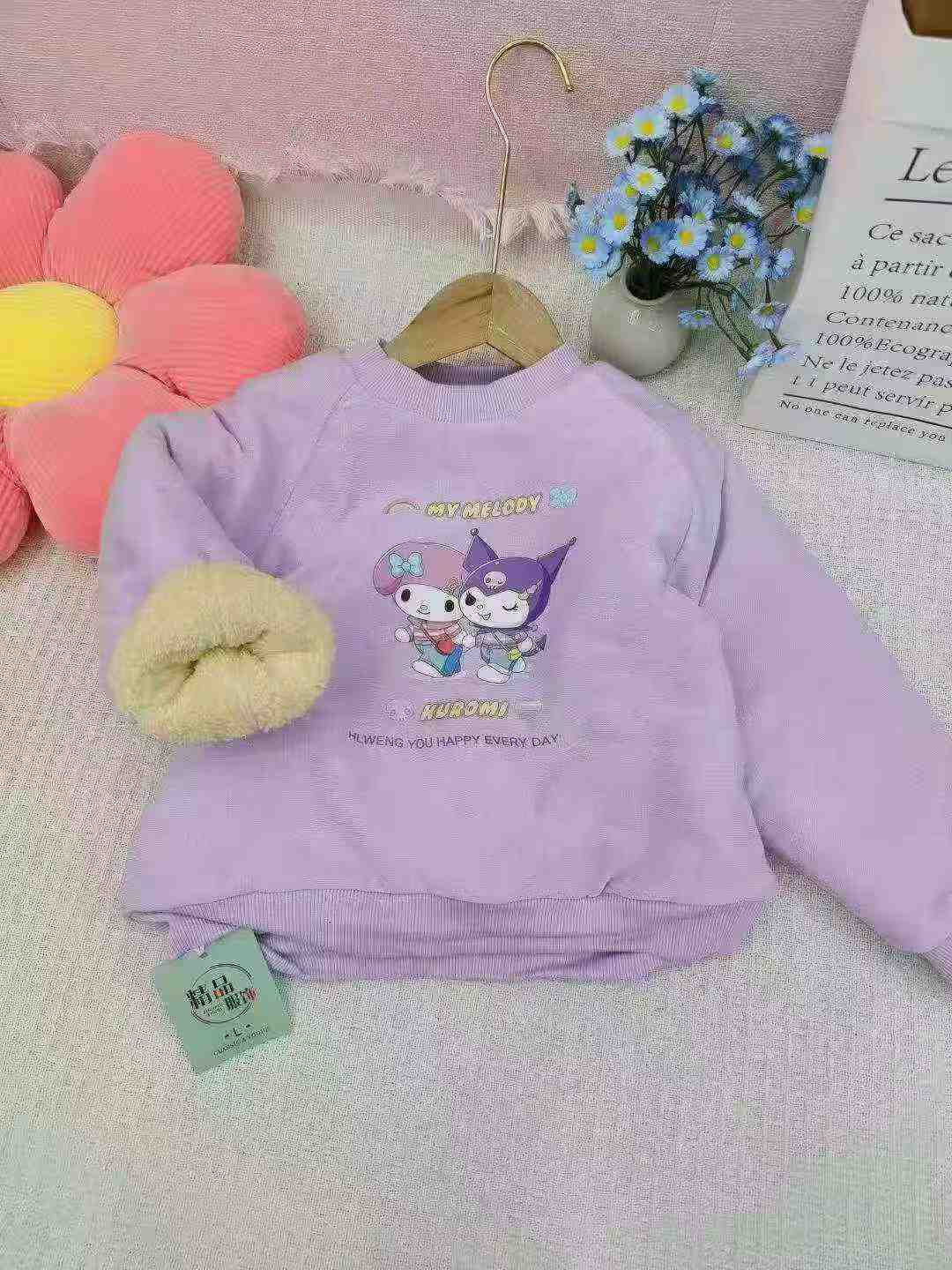 700 Pieces Left Kids Thickened Fleece Sweatshirts Full Clearance - Image 7