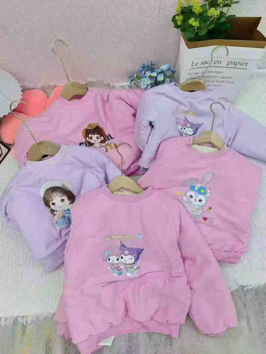 700 Pieces Left Kids Thickened Fleece Sweatshirts Full Clearance - Image 8