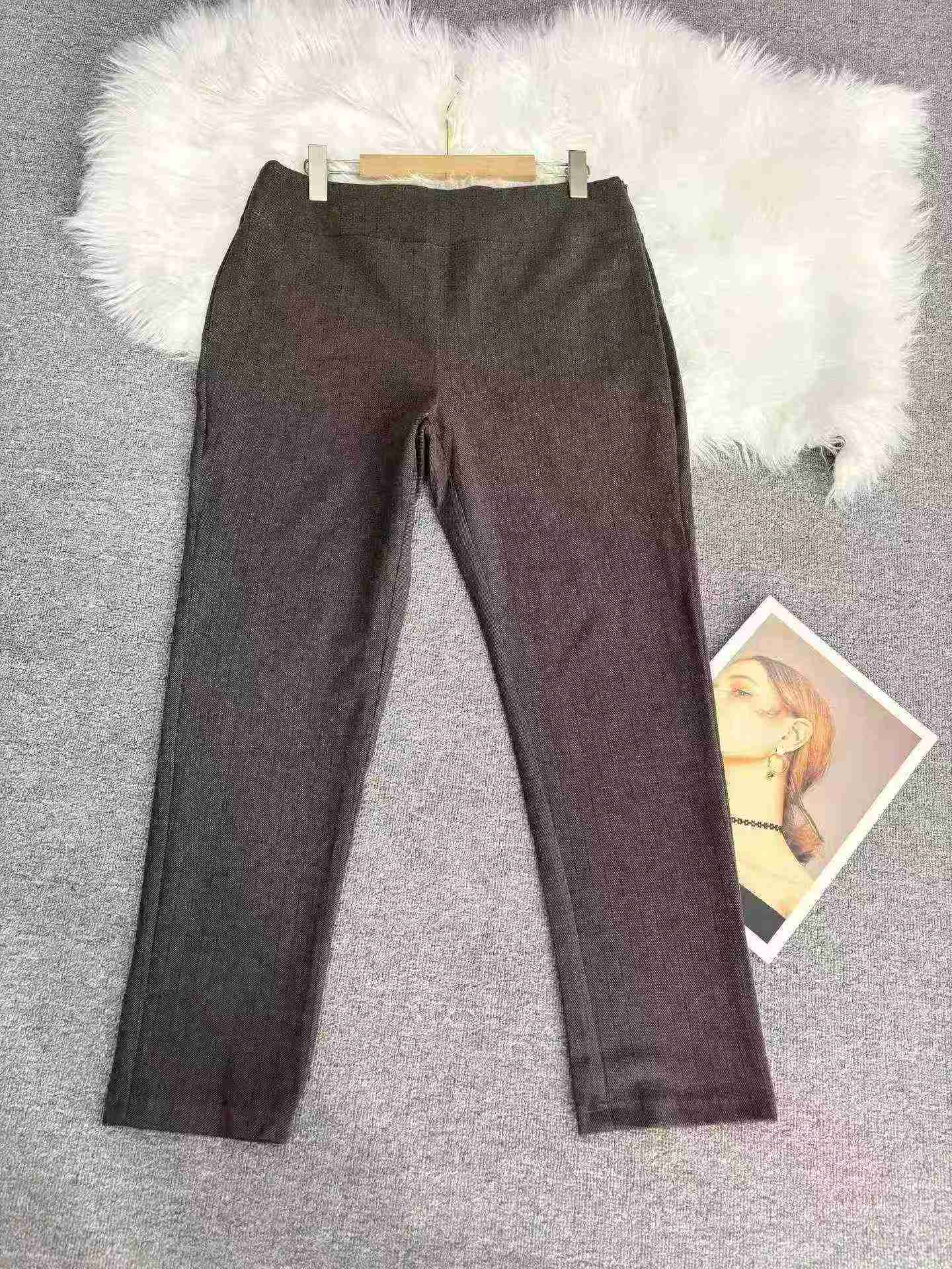 71 Pcs Unisex Big Size Dark Grey Dress Pants - Image 2