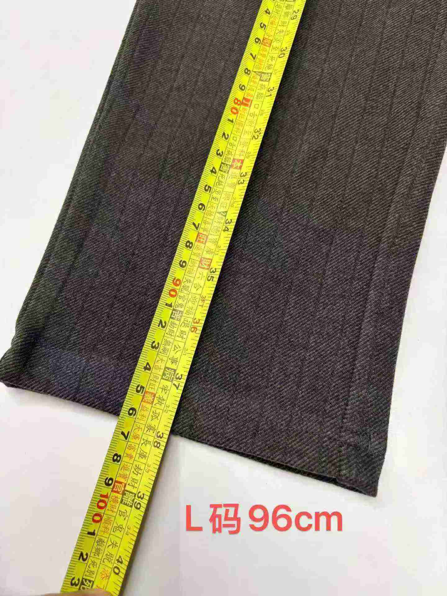 71 Pcs Unisex Big Size Dark Grey Dress Pants - Image 5