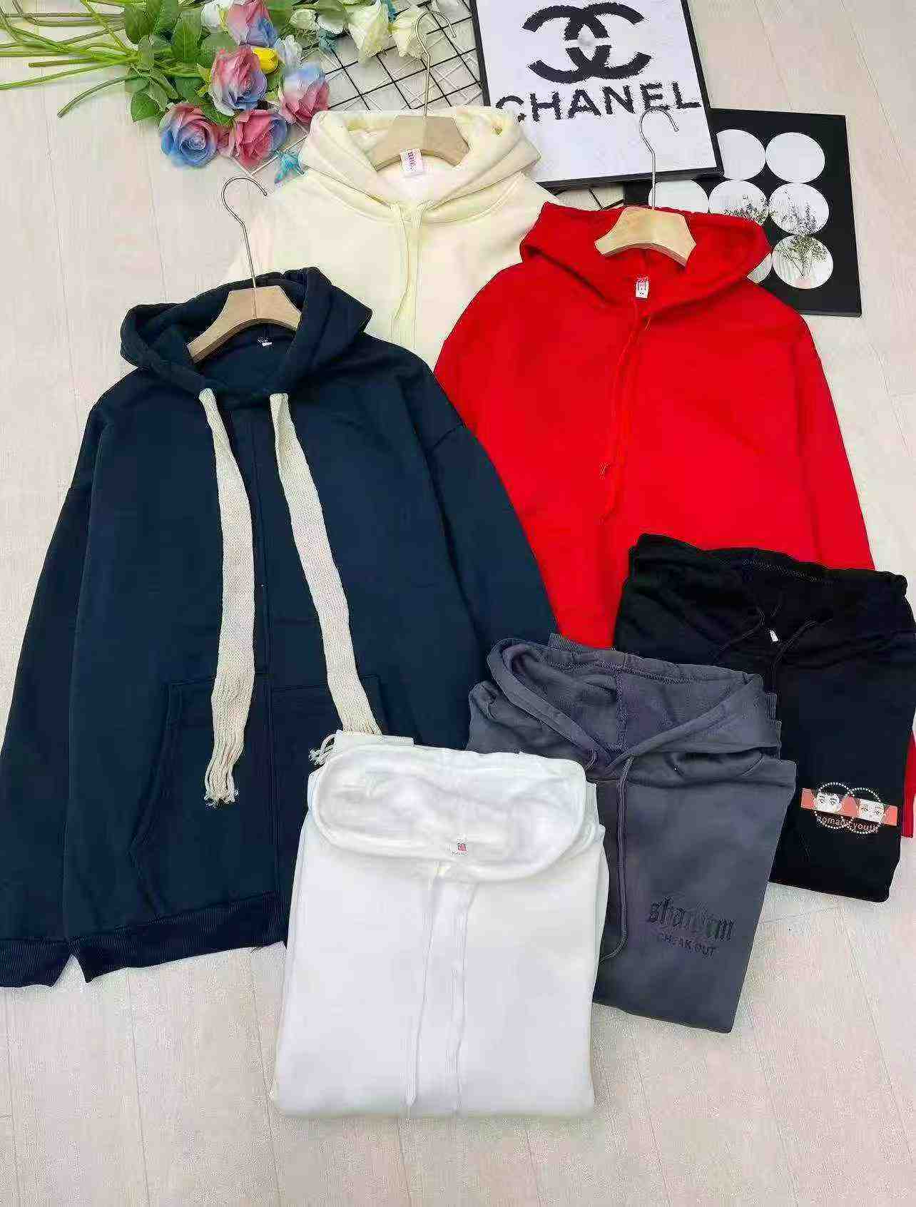 Men's Thickened Fleece Sweatshirts 258 Pieces Clearance - Image 7