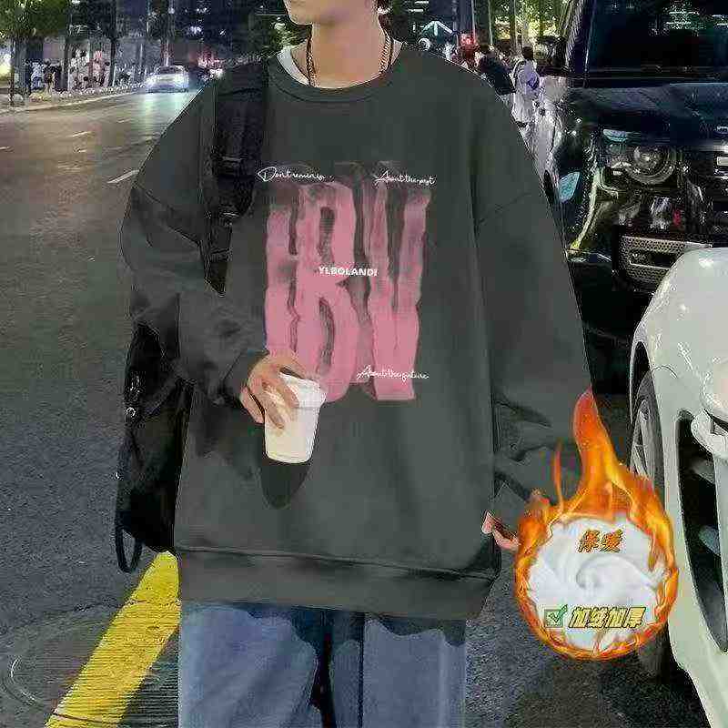 Men's Thickened Fleece Sweatshirts 258 Pieces Clearance - Image 9