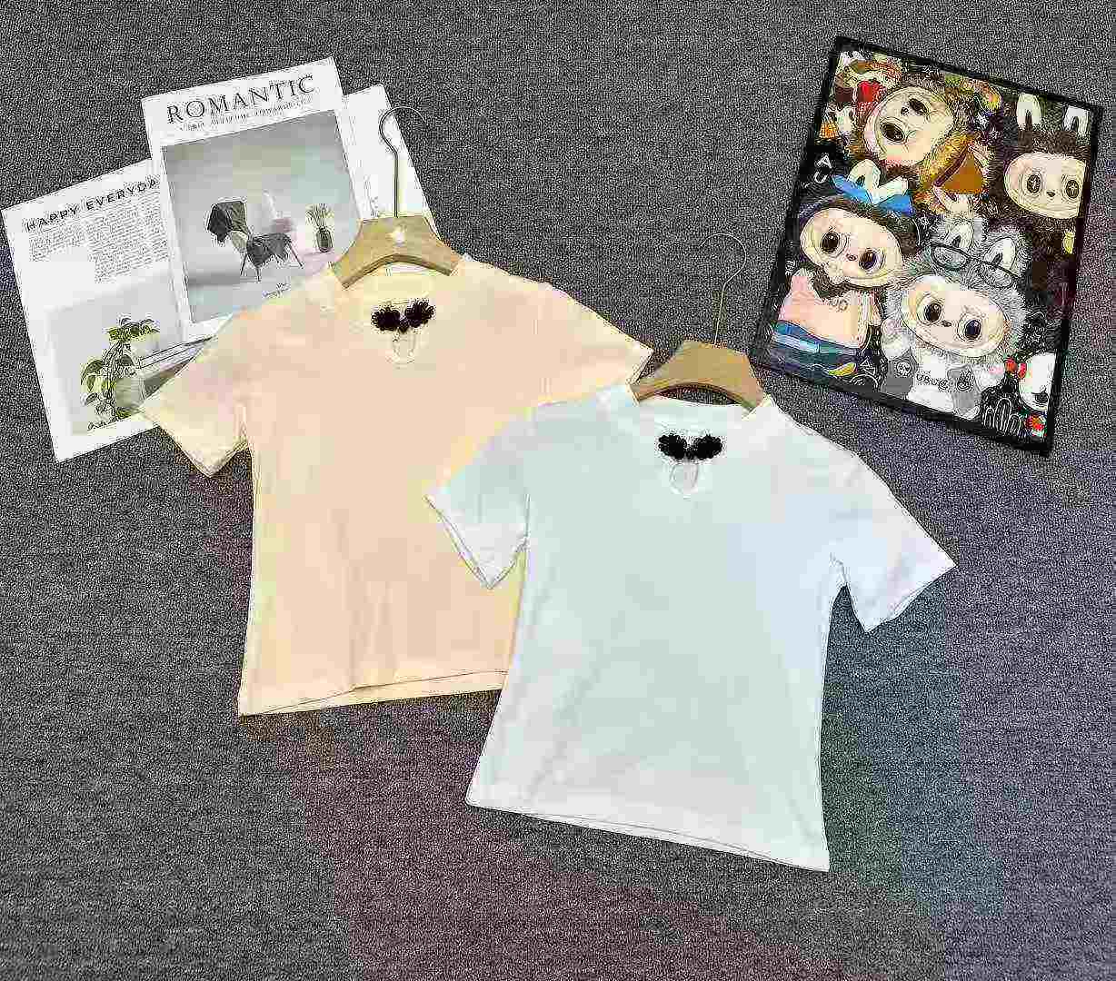 Cerca de 260 Peças de Camisetas de Algodão de Verão de Estilo Chinês para Crianças Grandes - Image 4