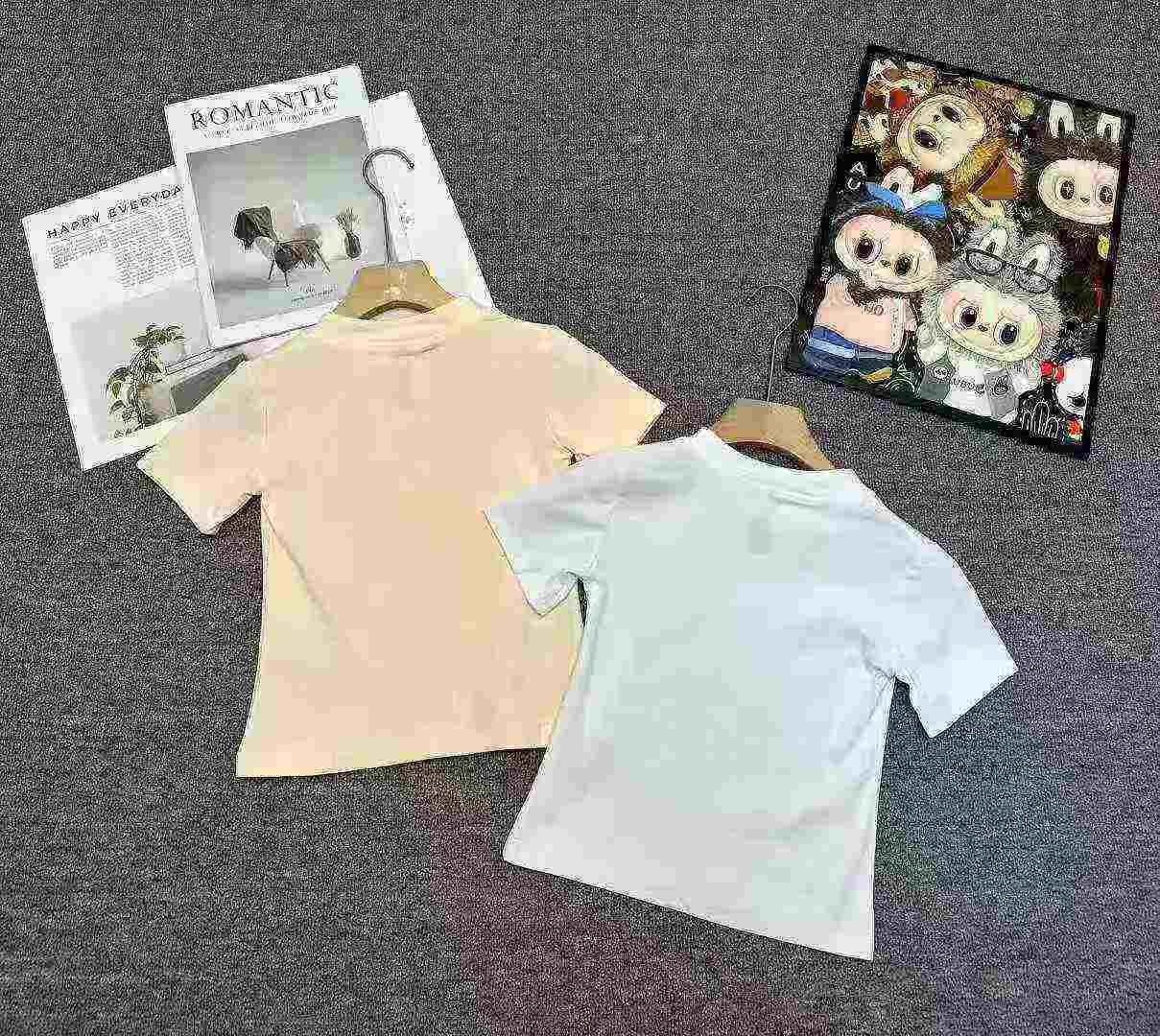 Cerca de 260 Peças de Camisetas de Algodão de Verão de Estilo Chinês para Crianças Grandes - Image 5