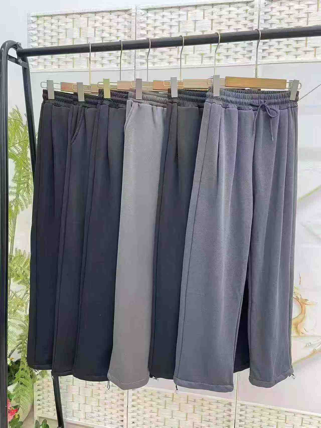 Quần nỉ ống rộng lót nỉ lông cừu (Nỉ BB), thanh lý 552 chiếc hàng tồn kho - Image 8