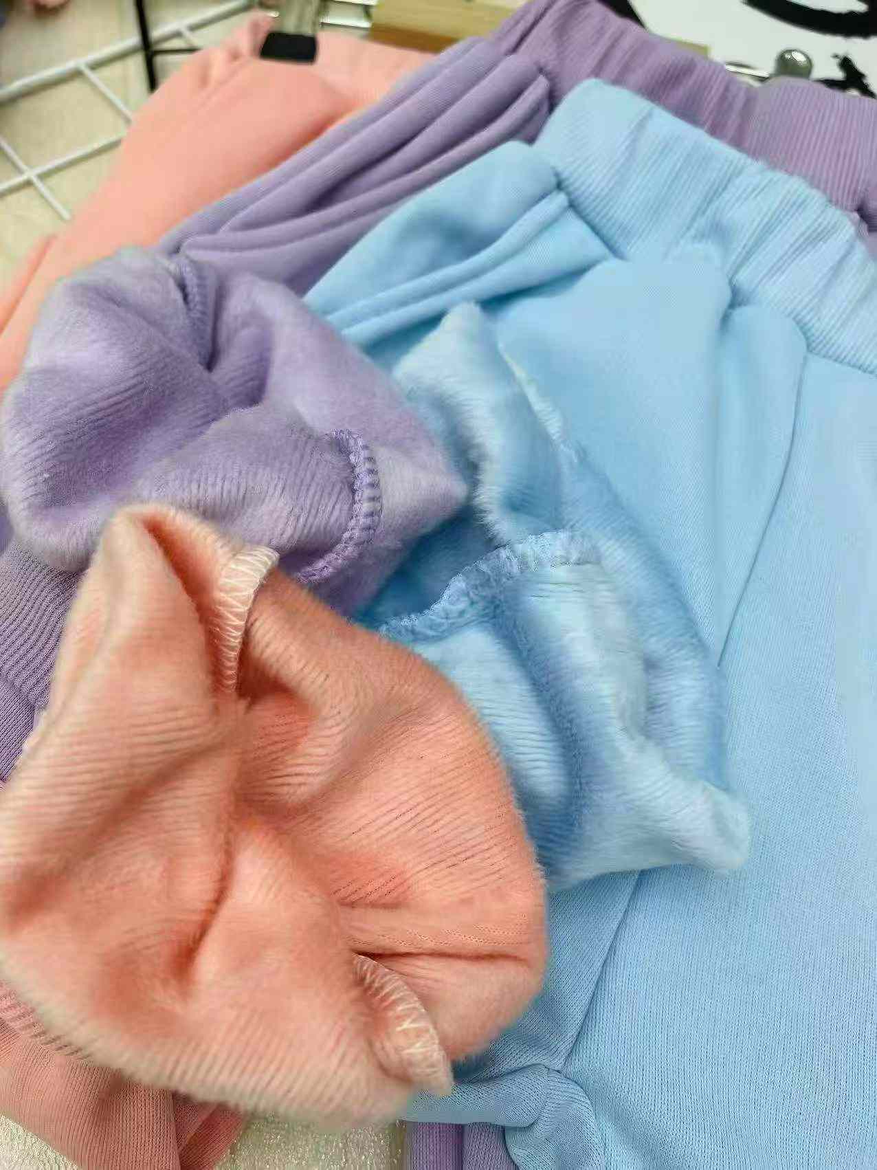 2115 Buah Celana Sweatpants Anak Berlapis Fleece Penghabisan Stok - Image 6
