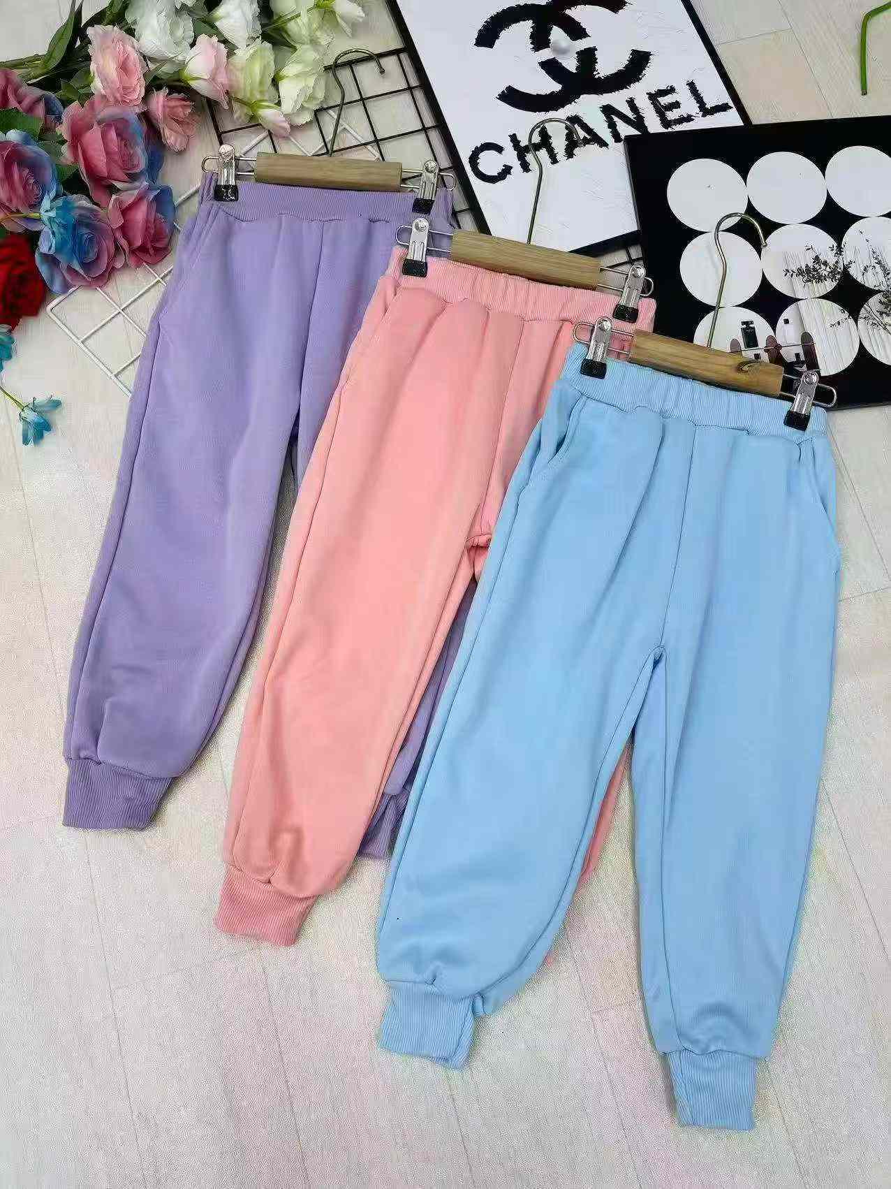 2115 Buah Celana Sweatpants Anak Berlapis Fleece Penghabisan Stok - Image 8