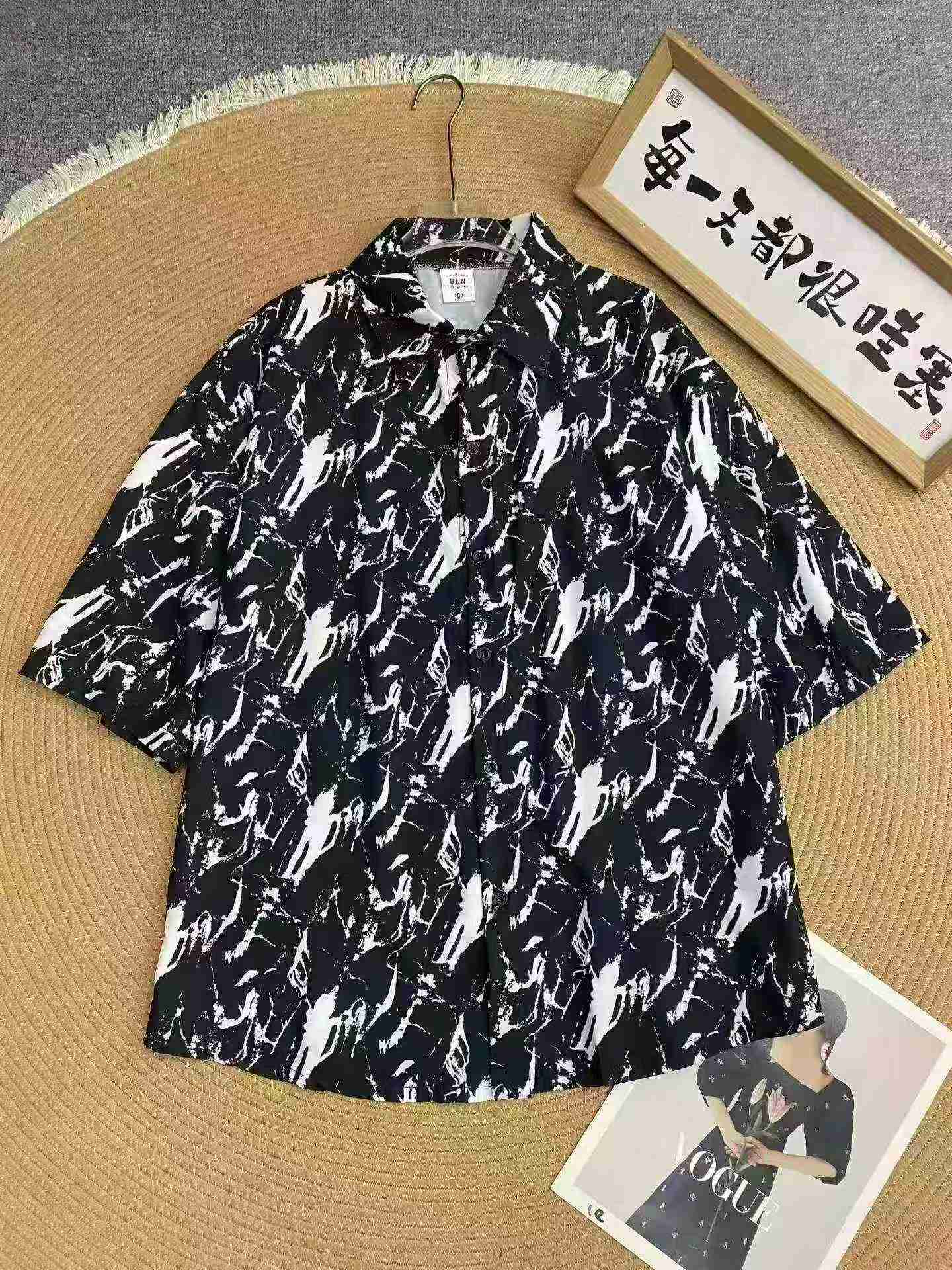 460 Peças de Camisas de Manga Curta com Estampa Havaiana - Image 3