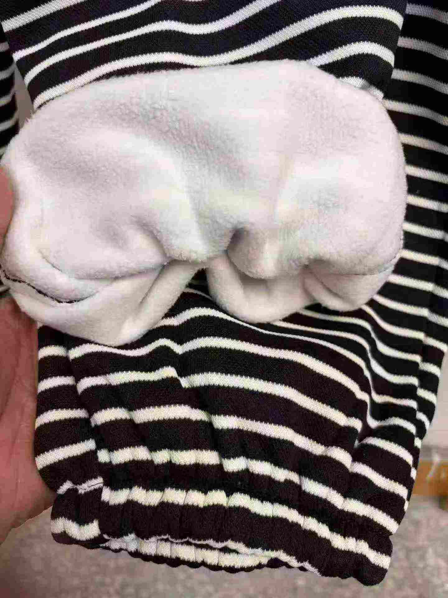 275 Pcs High Quality Autumn Winter Cotton Fleece Striped Cargo Sweatpants - Image 7