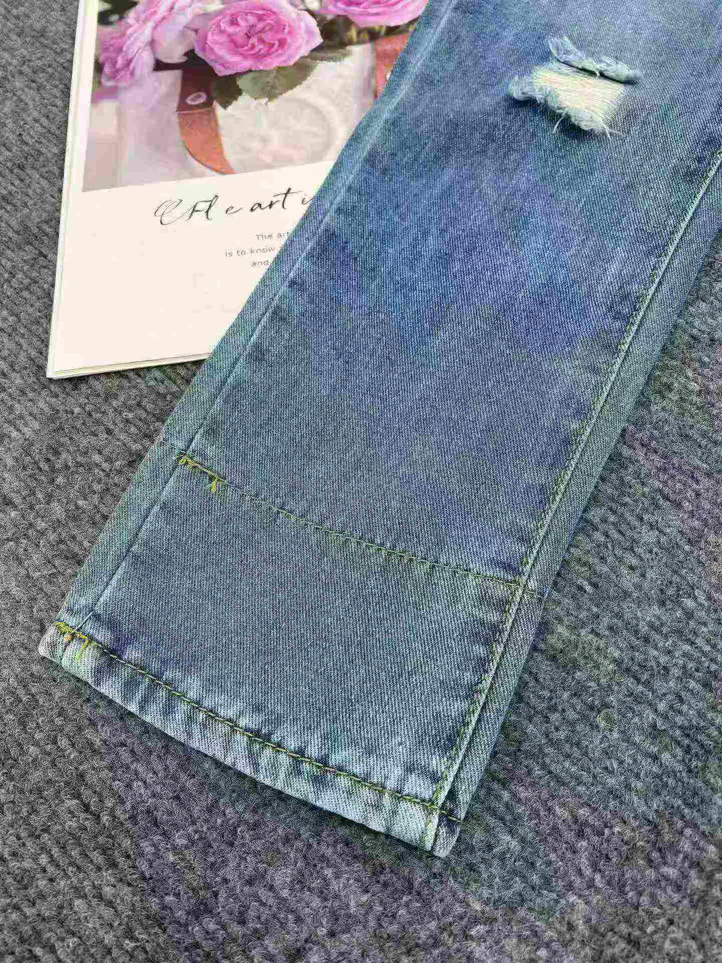 Women's High Waist Ripped Loose Harem Jeans 187 Pieces Sizes S-XXL - Image 8