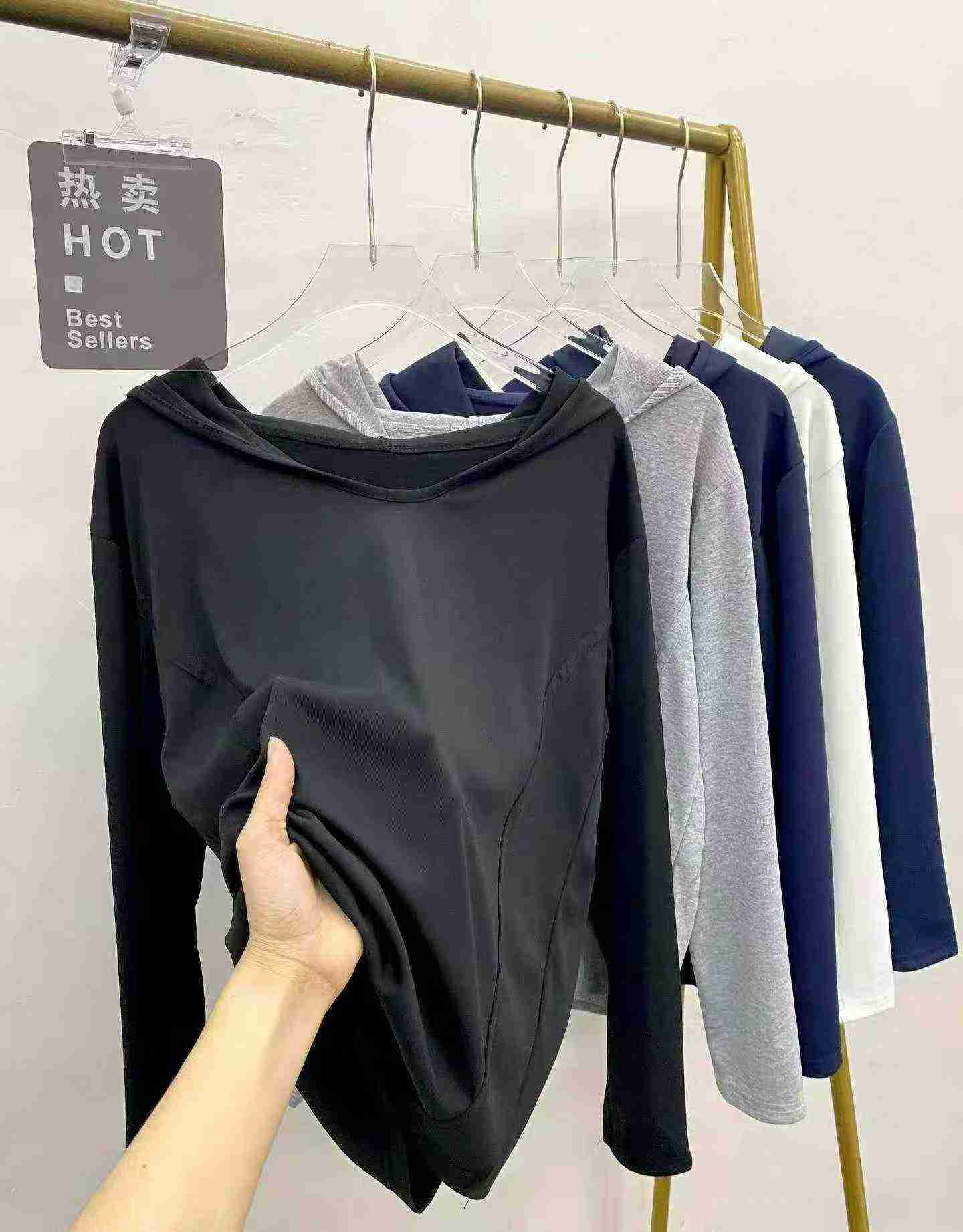 Tops con capucha de estilo coreano, 1076 piezas - Image 3