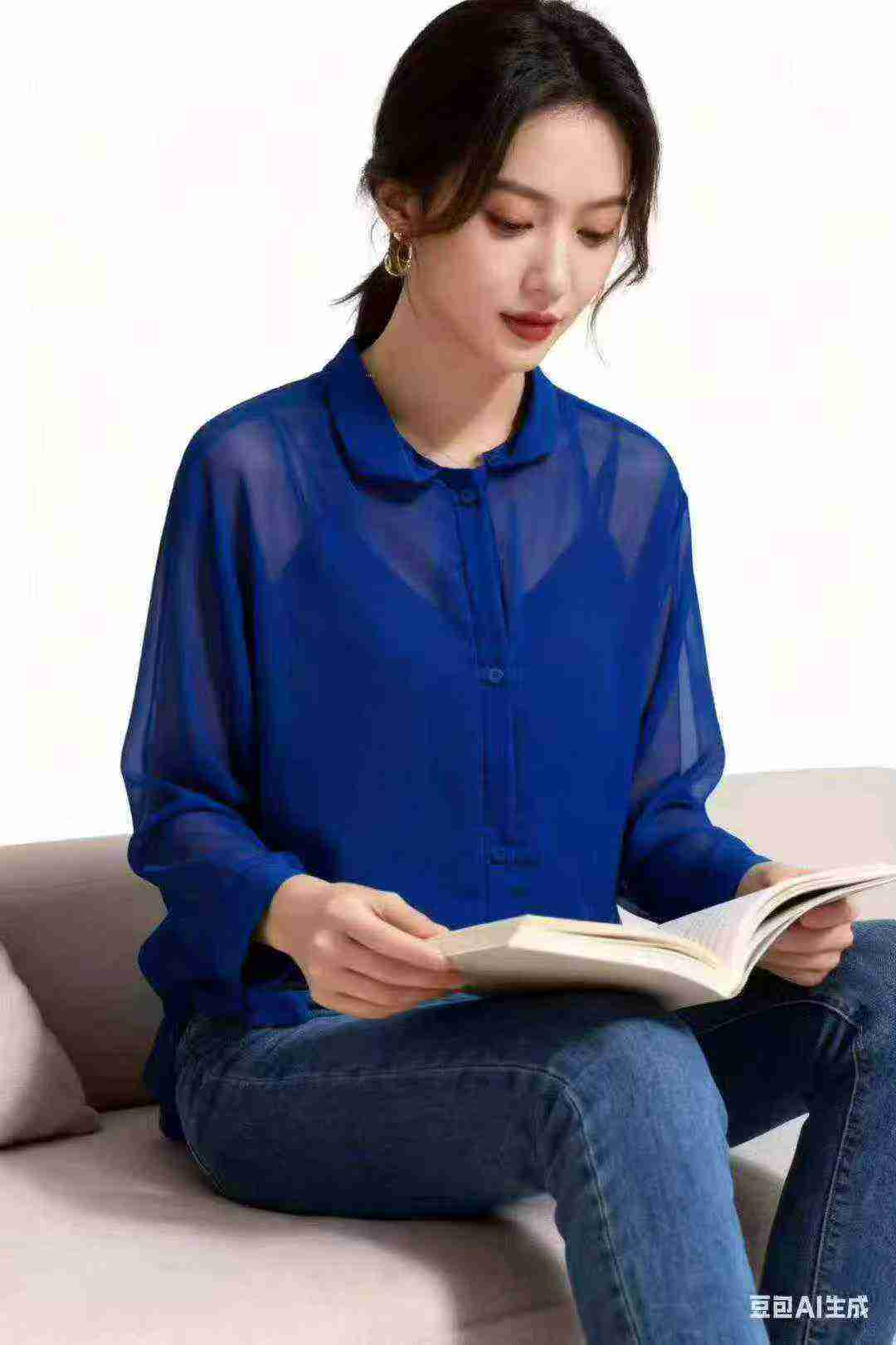 875 Pieces Clearance Chiffon Blouses - Image 2