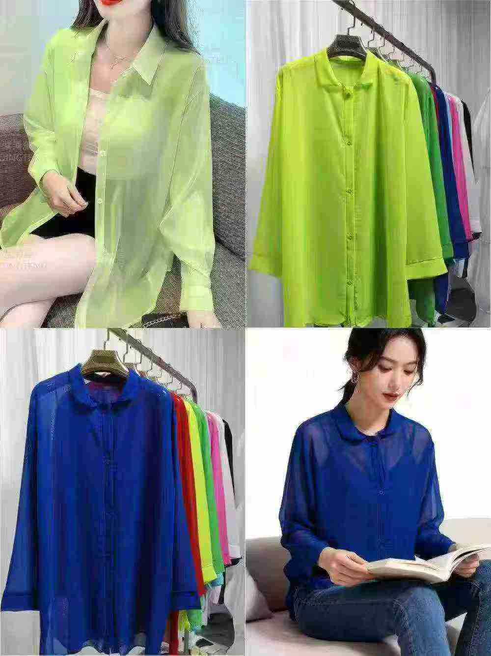 875 Pieces Clearance Chiffon Blouses - Image 4