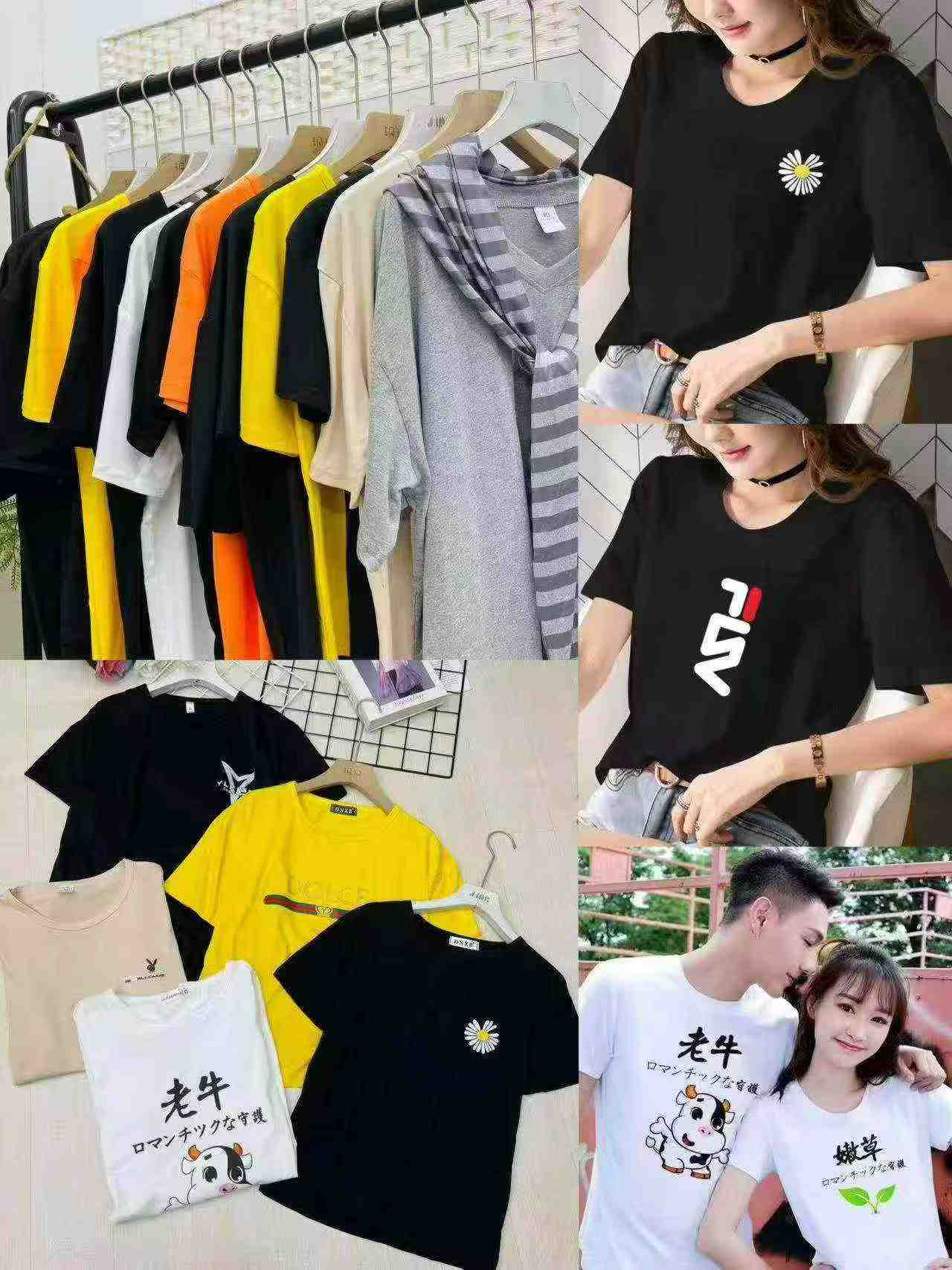 Women's Short Sleeve T-shirts, Total 857 Pieces - Image 4