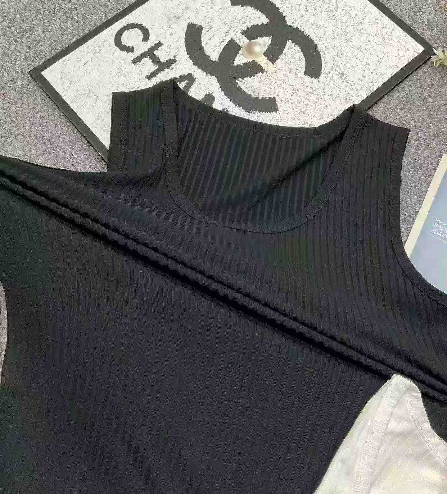 New Summer Men's Casual Loose Ice Silk Stretch Tank Top 355pcs - Image 4